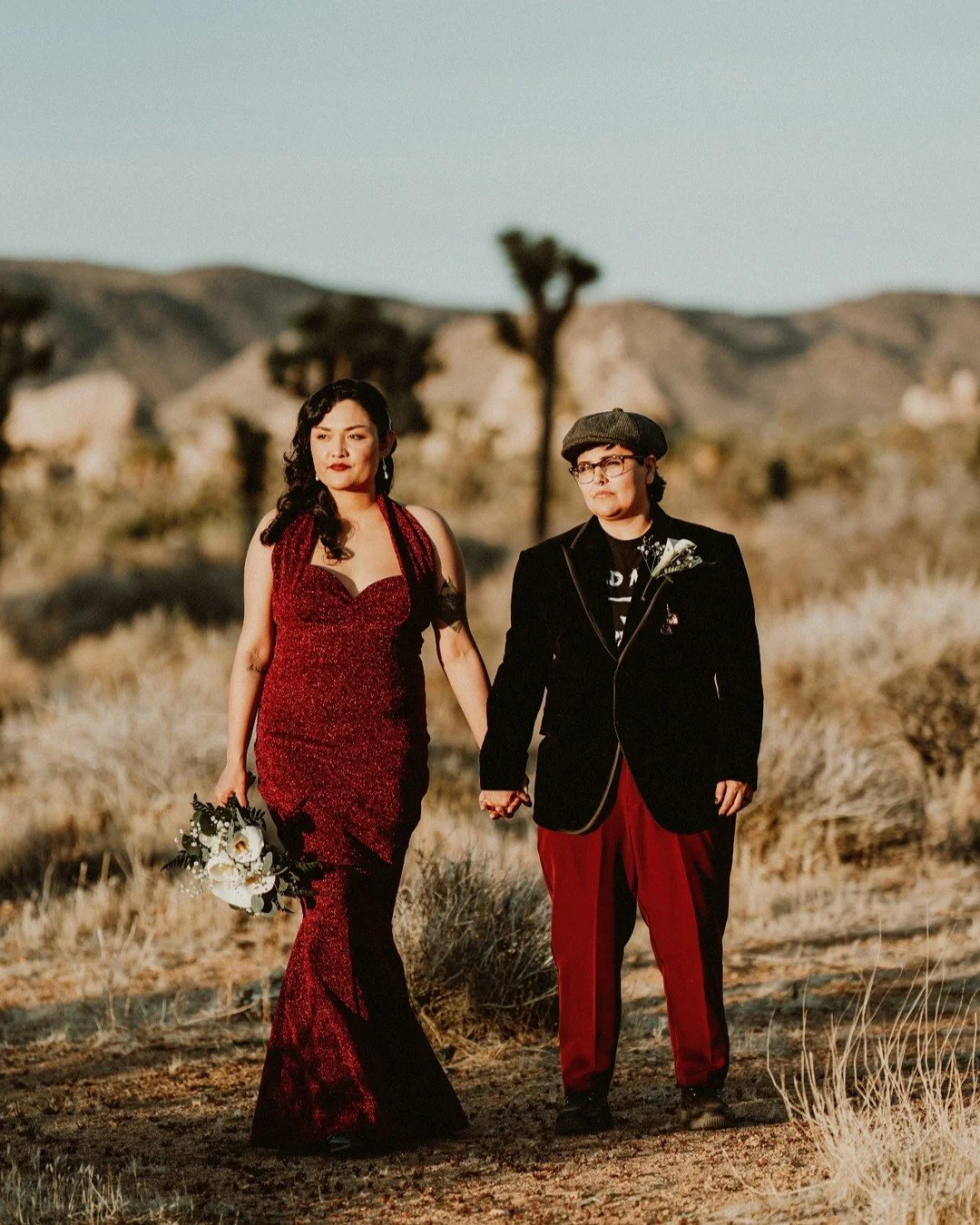 Happy first anniversary to Ariana and Silvia. Hope your celebrating big!

#jennandpawelphotography #jennandpawel #makeyourowntraditions #joshuatreeelopementphotography #joshuatreeelopement #joshuatreeelopementphotographer #joshuatreeadventureelopemen