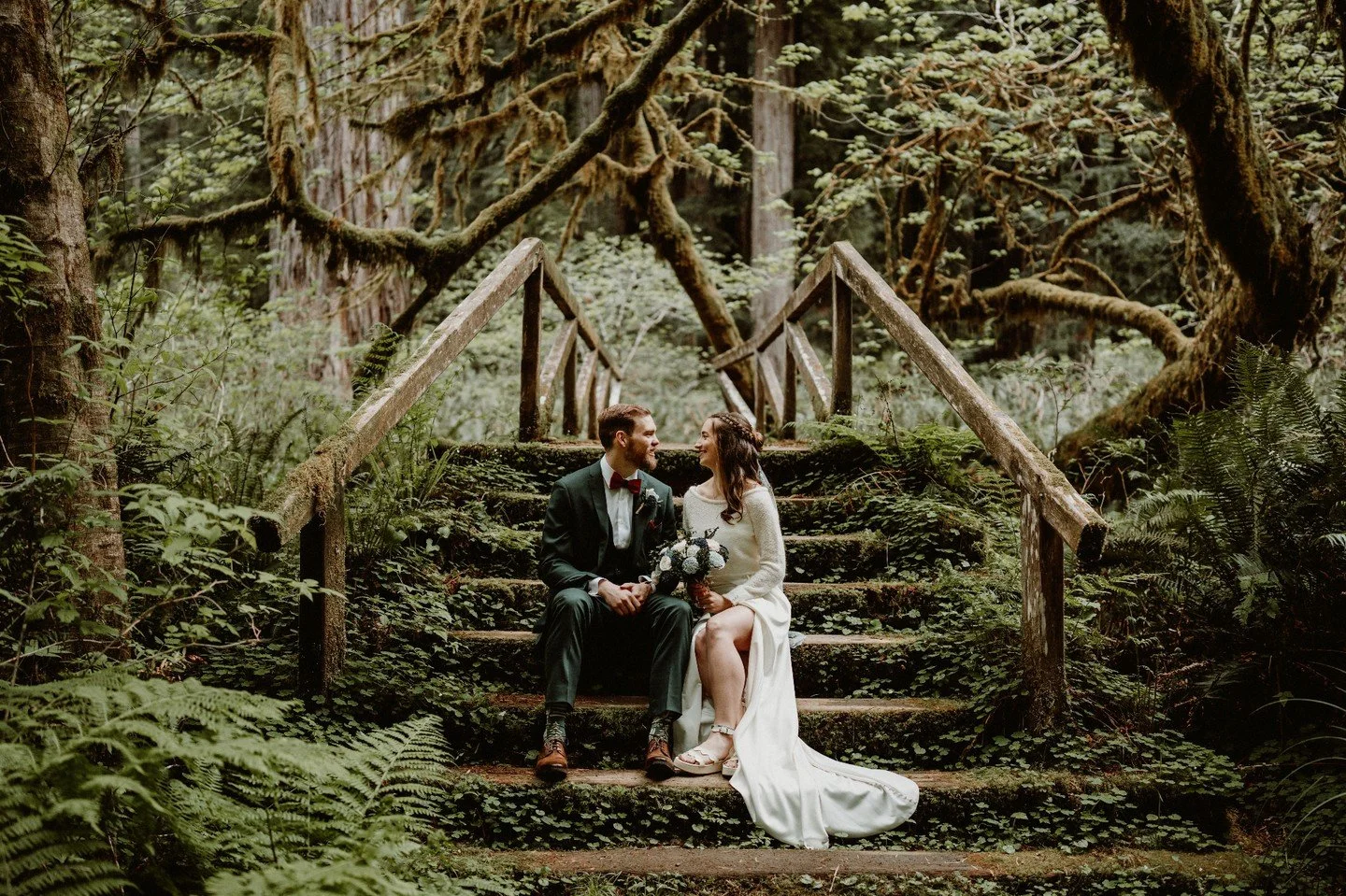 Take me back! This beautiful day was so sweet and filled with such joy. Allison and Mack are so kind and nice, we love running around the Redwoods National Parks with you.
&bull; The Creative Team &bull;⁠
Lovely Couple: @allisongould12 + @mackstamper