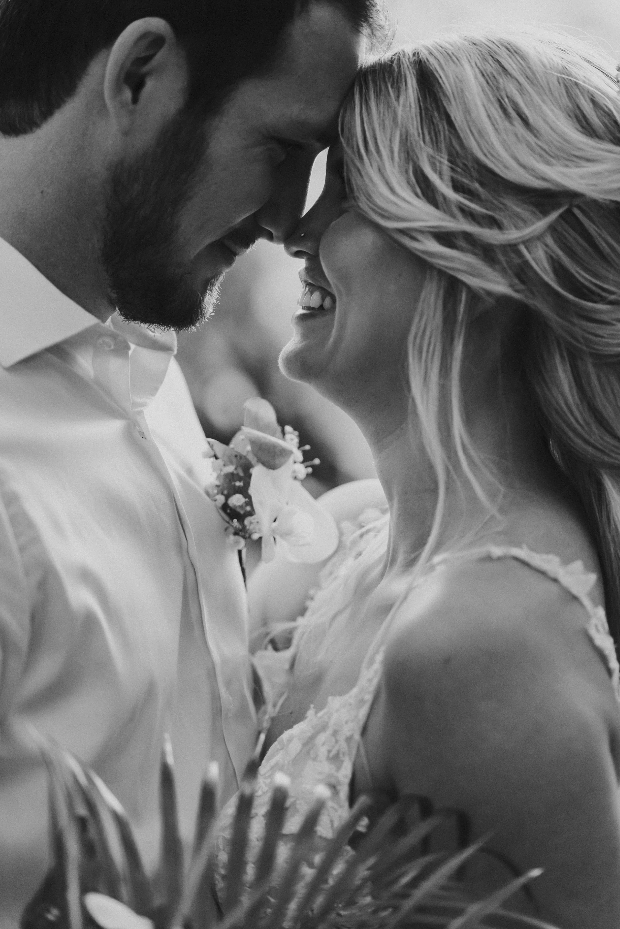 Secluded tropical wedding elopement offering privacy and natural beauty for a perfect day.