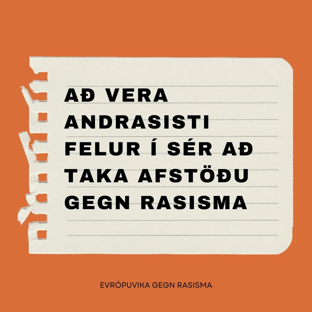 Evrópuvika gegn rasisma 2024 — Mannflóran