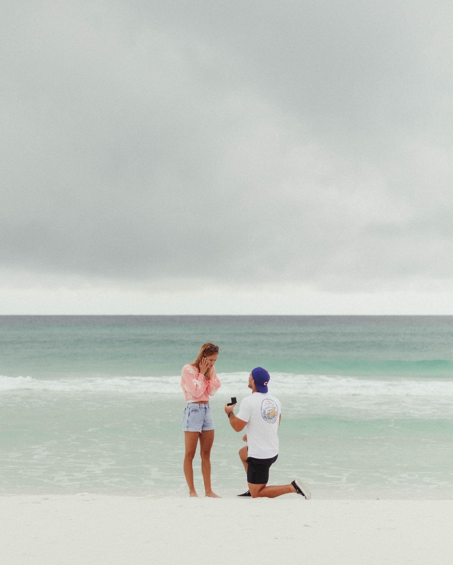 Pulled off the cutest and sweetest surprise proposal for these two this past weekend while I was in Florida🥹

Her face says it all, PURE JOY &amp; SHOCK!! CONGRATS YOU TWO🥂🤍
.
.
.
.
.
#surpriseproposal #proposal #engaged #engagementring #wereengag