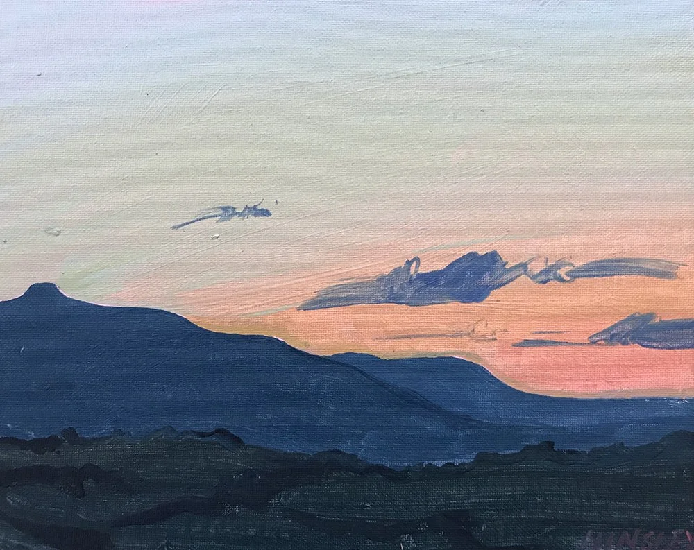 Pen y Fan at Sunset iv