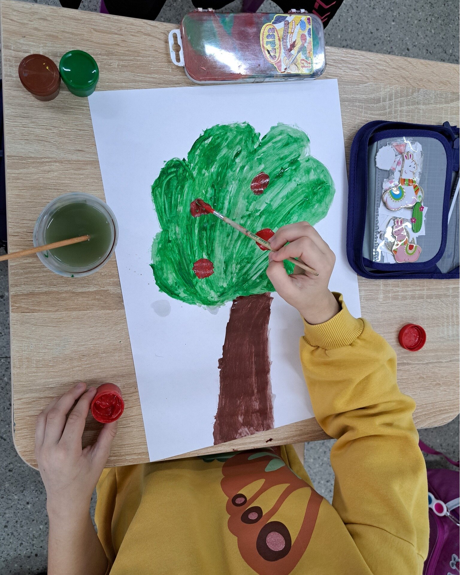 When words fail, art speaks. 🎨🖌 See how art therapy is giving hope and healing to children in Ukraine who have experienced unimaginable trauma. In this &quot;Tree of Power&quot; session, children tapped into their inner creativity to draw their own