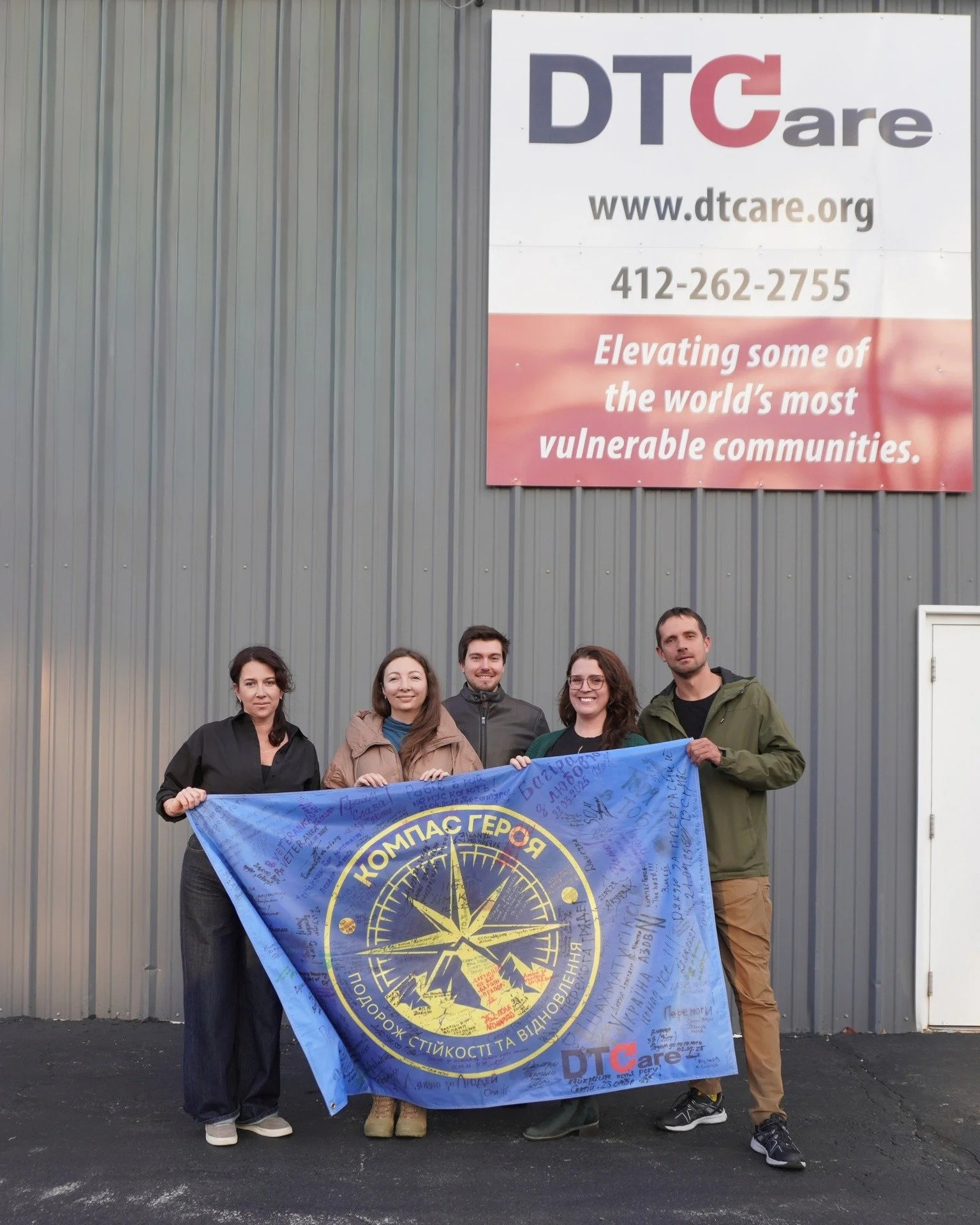 We have special guests in Pittsburgh this week&mdash;our Hero&rsquo;s Compass team has traveled all the way from Ukraine! 🇺🇦🇺🇸

A big welcome to Maryna, Dara, Dimitry, and Serhii, who are here to present DTCare&rsquo;s Hero&rsquo;s Compass progra