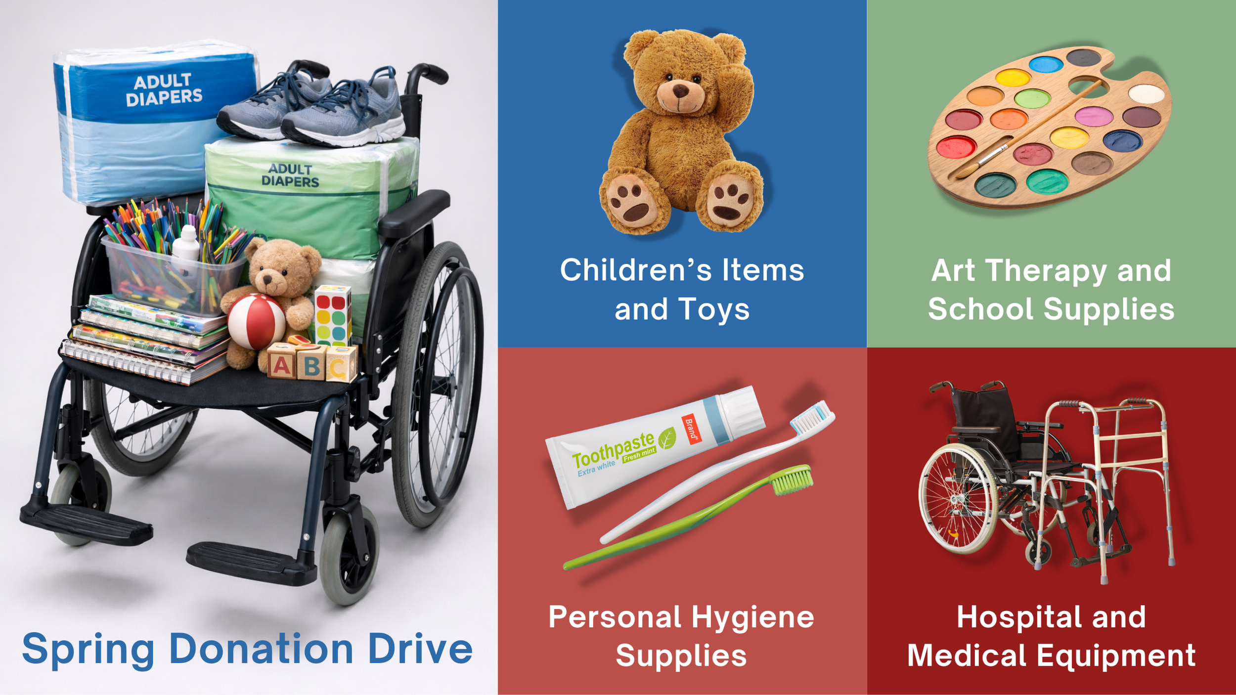 <span class="sqsrte-text-color--black">Humanitarian Aid Drive for Ukraine and Lebanon</span>