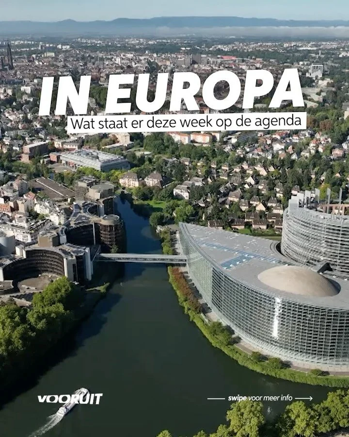 Deze week in Europa 👉🏻 swipe voor meer info over de agenda van de plenaire vergadering.