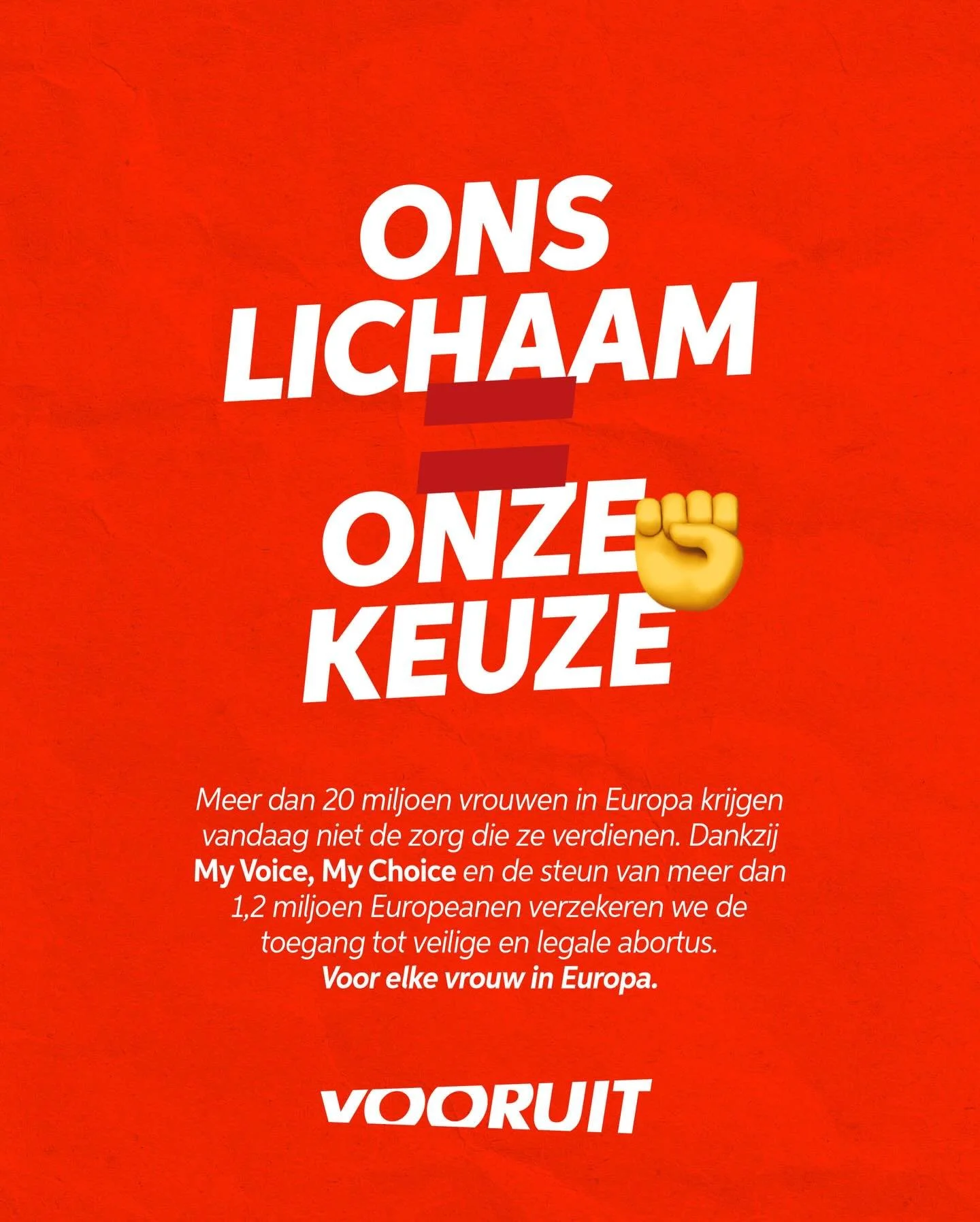 Vandaag is een fantastische dag voor vrouwenrechten in Europa. De Commissie gaf zojuist een positief antwoord op de vraag om een solidariteitsmechanisme op te zetten dat de toegang tot veilige en legale abortus voor alle vrouwen in Europa moet verzek