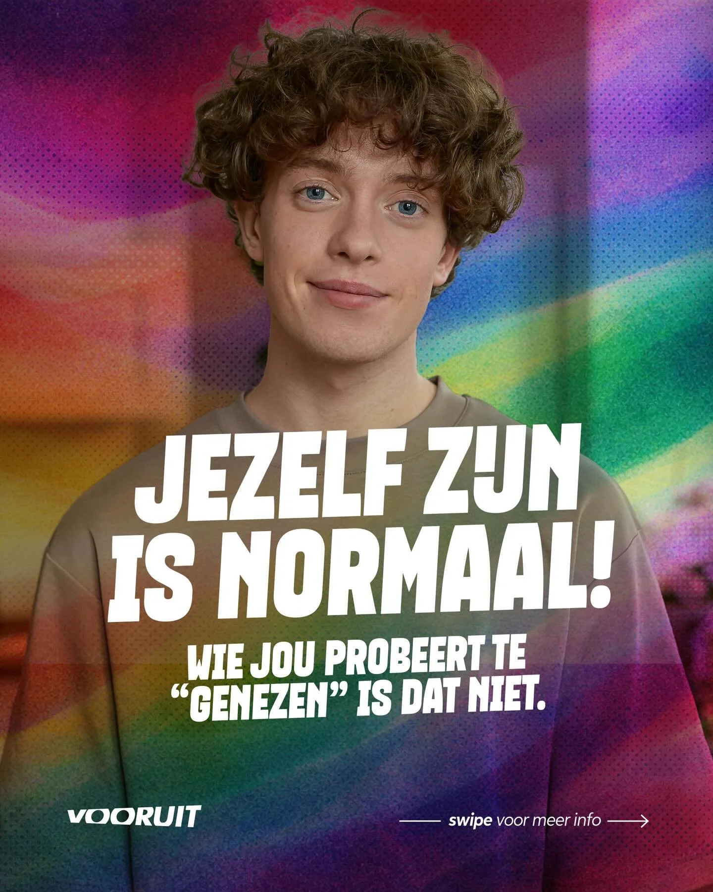 Jezelf zijn is het mooiste wat er is. En degene die dat probeert te veranderen, is fout. Wij ijveren mee voor een ban op conversietherapie! In heel Europa. 🏳️&zwj;🌈🏳️&zwj;⚧️