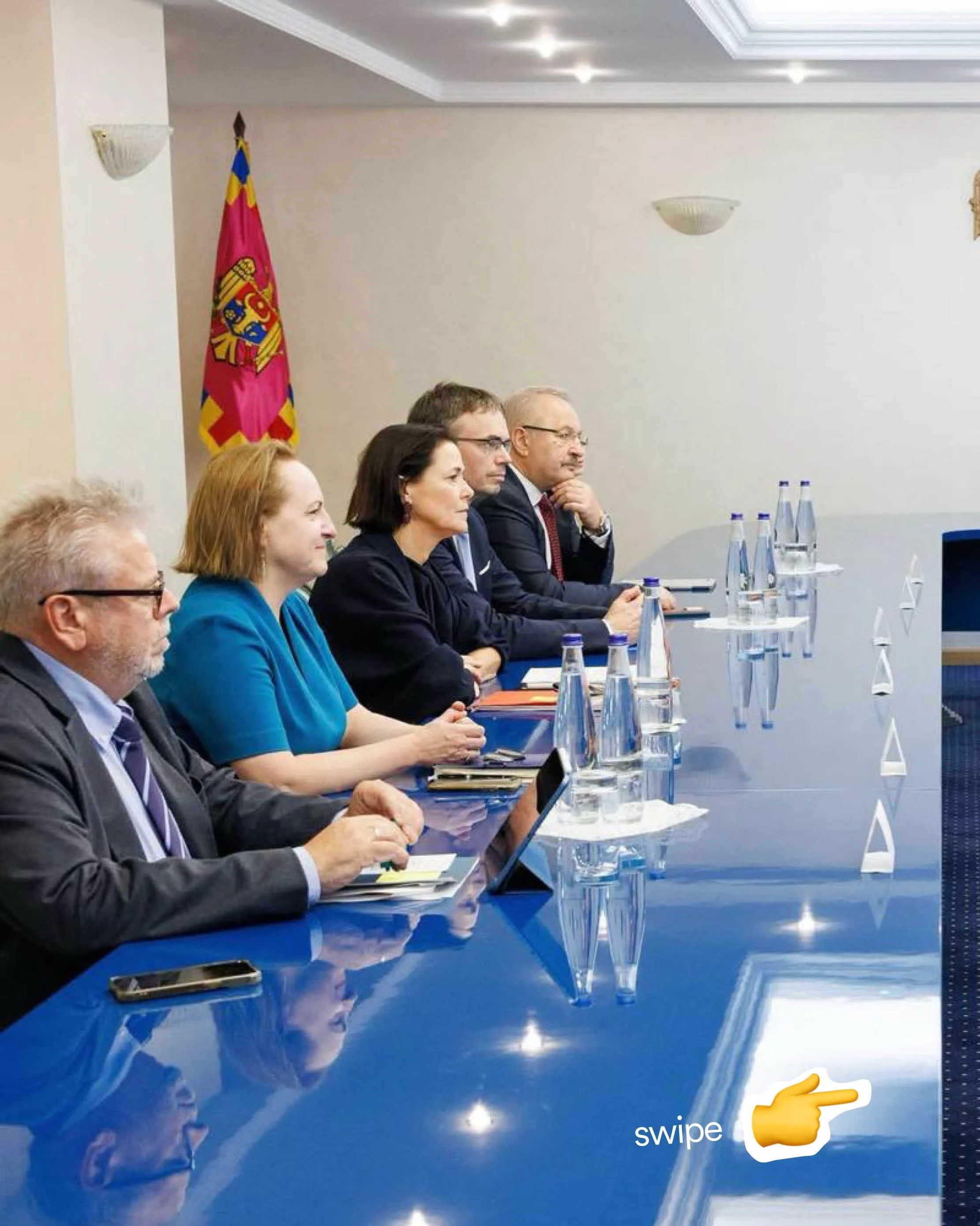 Dag 1 van onze missie in Chișinău (Moldavi&euml;), waar ik een delegatie van sociaaldemocraten leid om de Europese koers van Moldavi&euml; te bespreken en onze steun voor het EU-lidmaatschap van het land te bevestigen.

Vandaag hadden we een ontmoeti