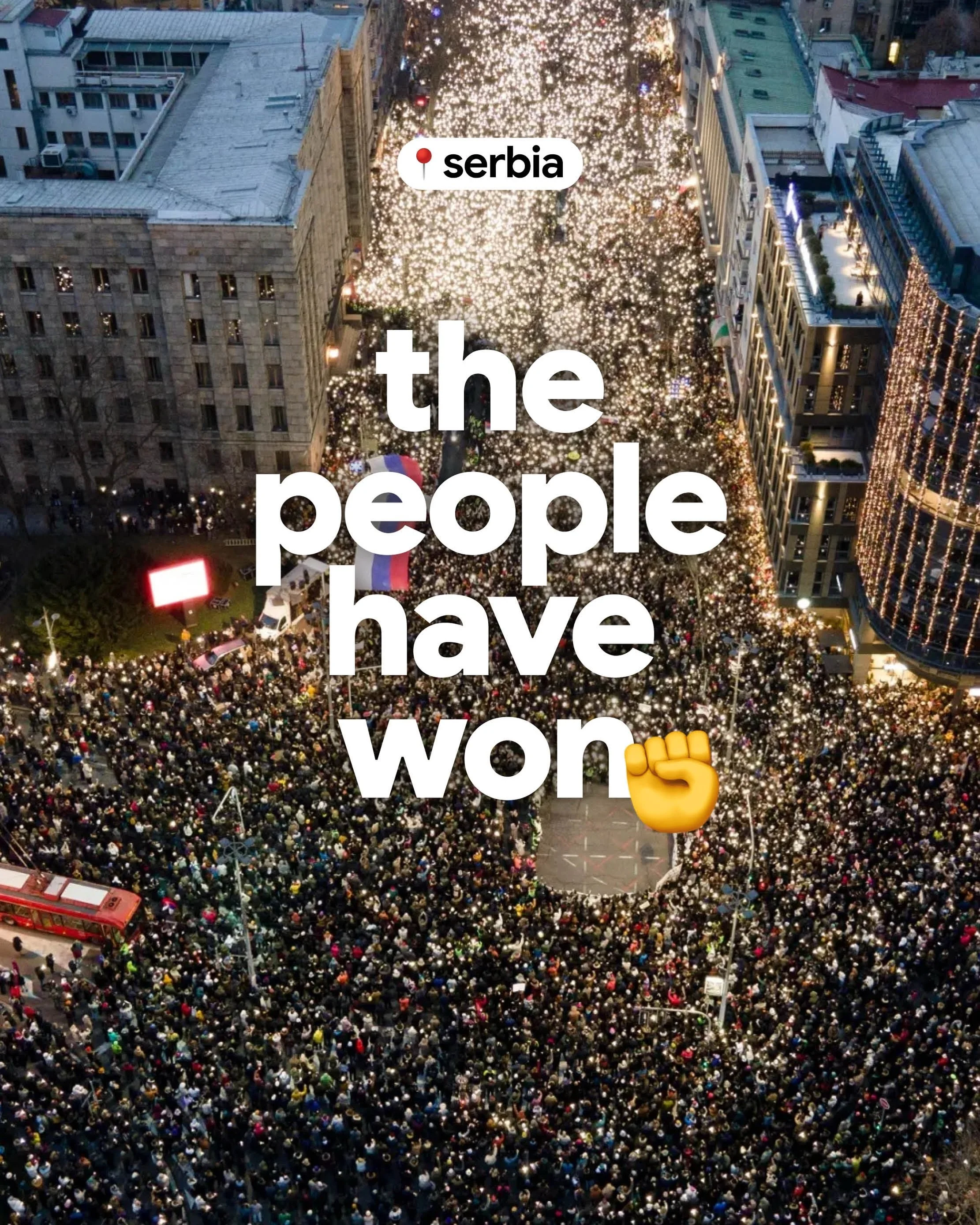 When we fight back together, we can win. After taking power back from Orb&aacute;n in Hungary, the people of Serbia and Brazil have also won their fight for dignity, freedom and democracy against autocrats Vučić and Bolsonaro. Congratulations! 💪🏼🌹