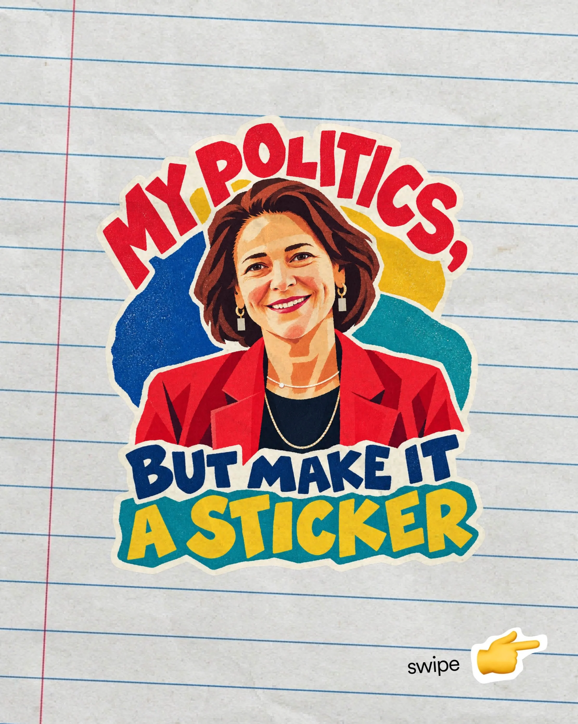 Yes, I&rsquo;m political. And I&rsquo;m not afraid to show it. 😉