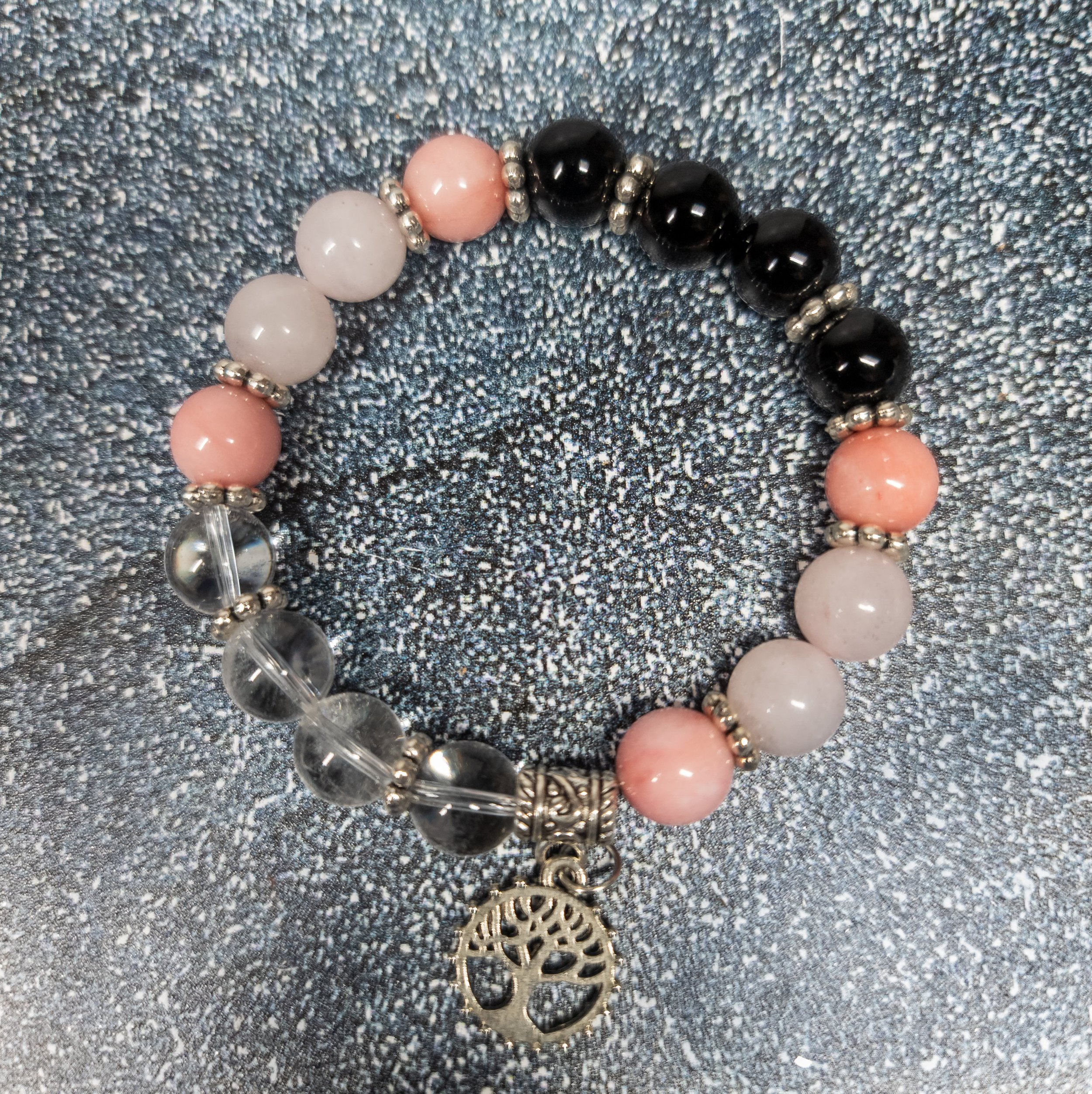 Ulara Moon Pink Quartzite Bracelet by Ulara Moon