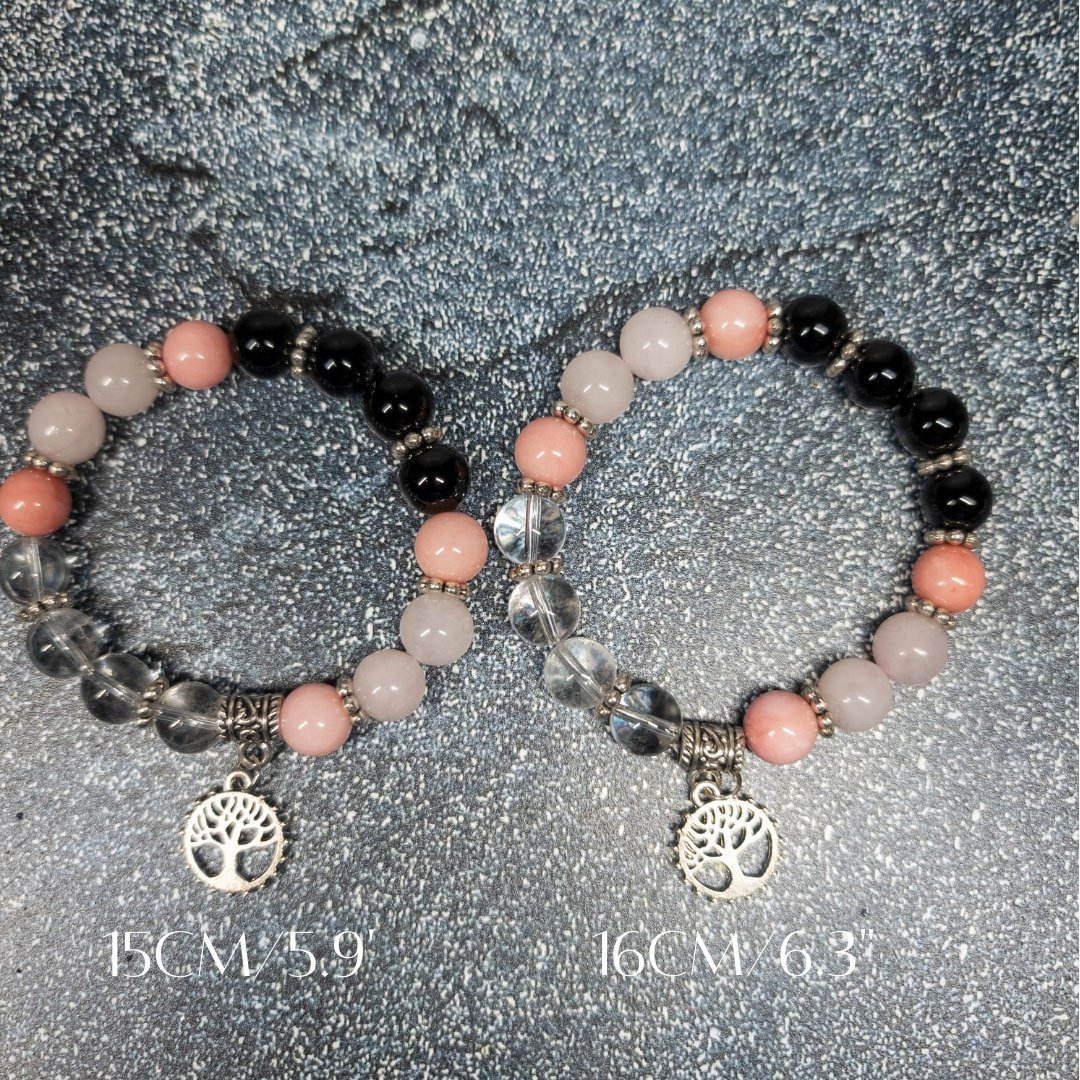 Ulara Moon Pink Quartzite Bracelet by Ulara Moon