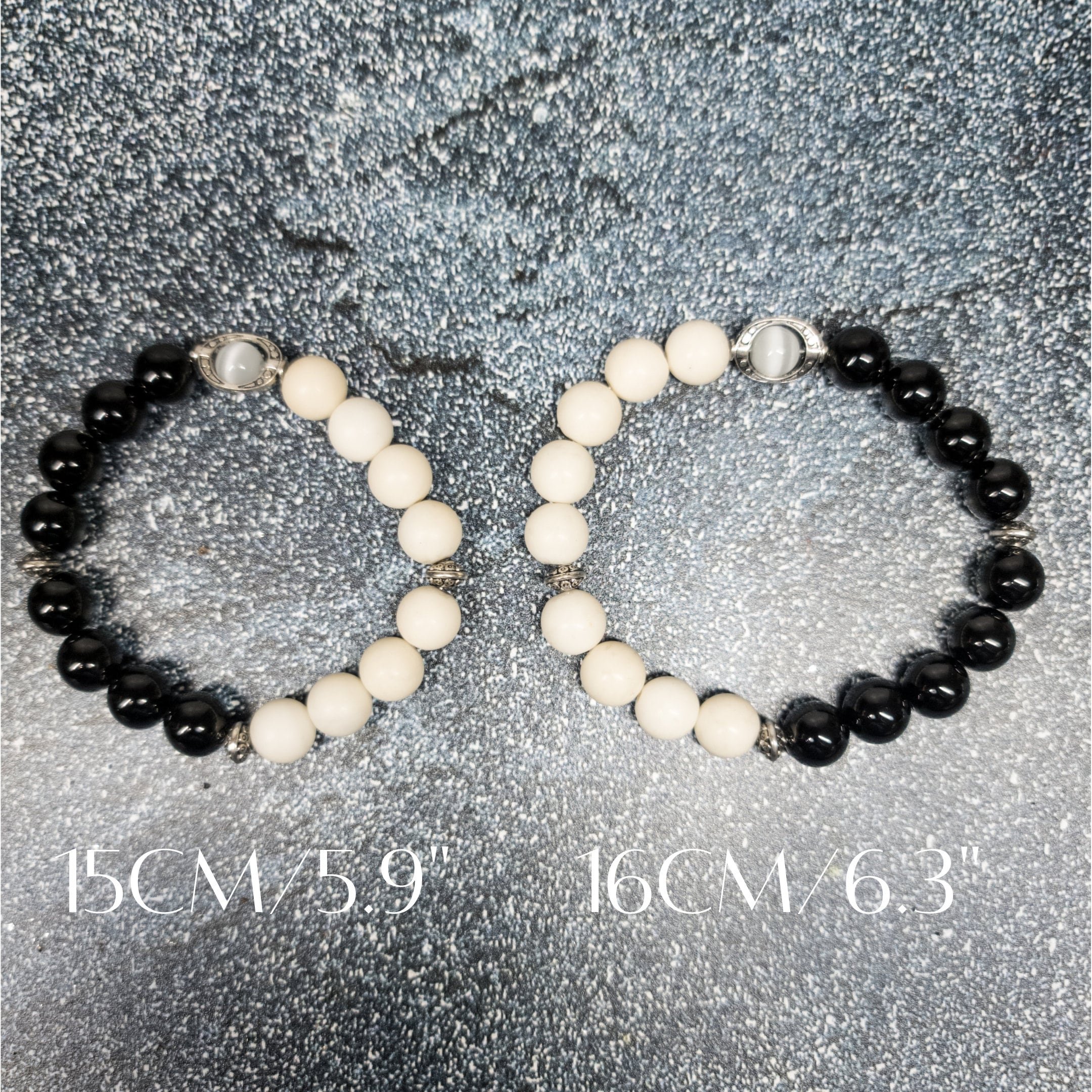 Ulara Moon Ivory Jade and Agate Bracelet by Ulara Moon