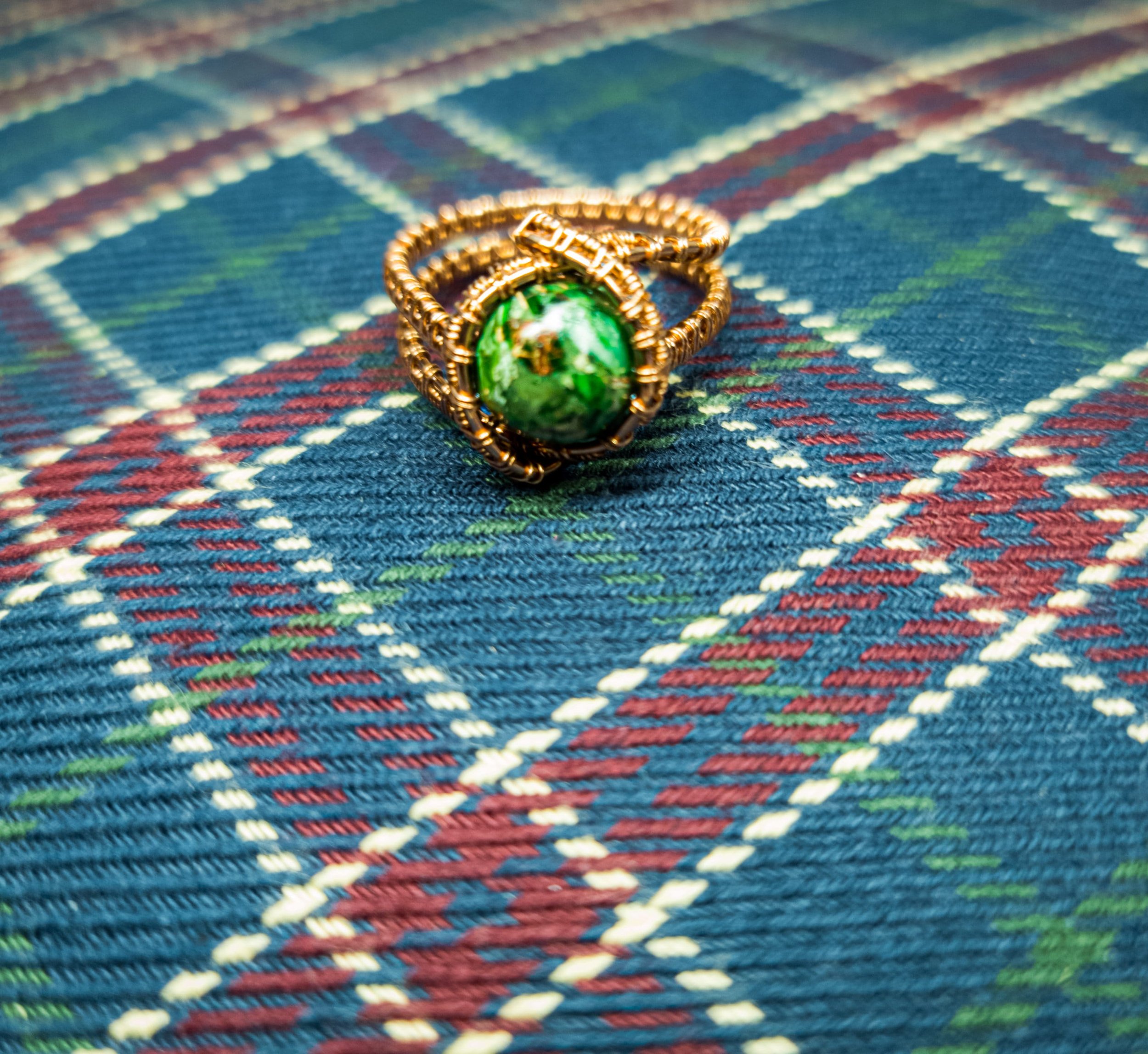 Ulara Moon Imperial Jasper Ring by Ulara Moon