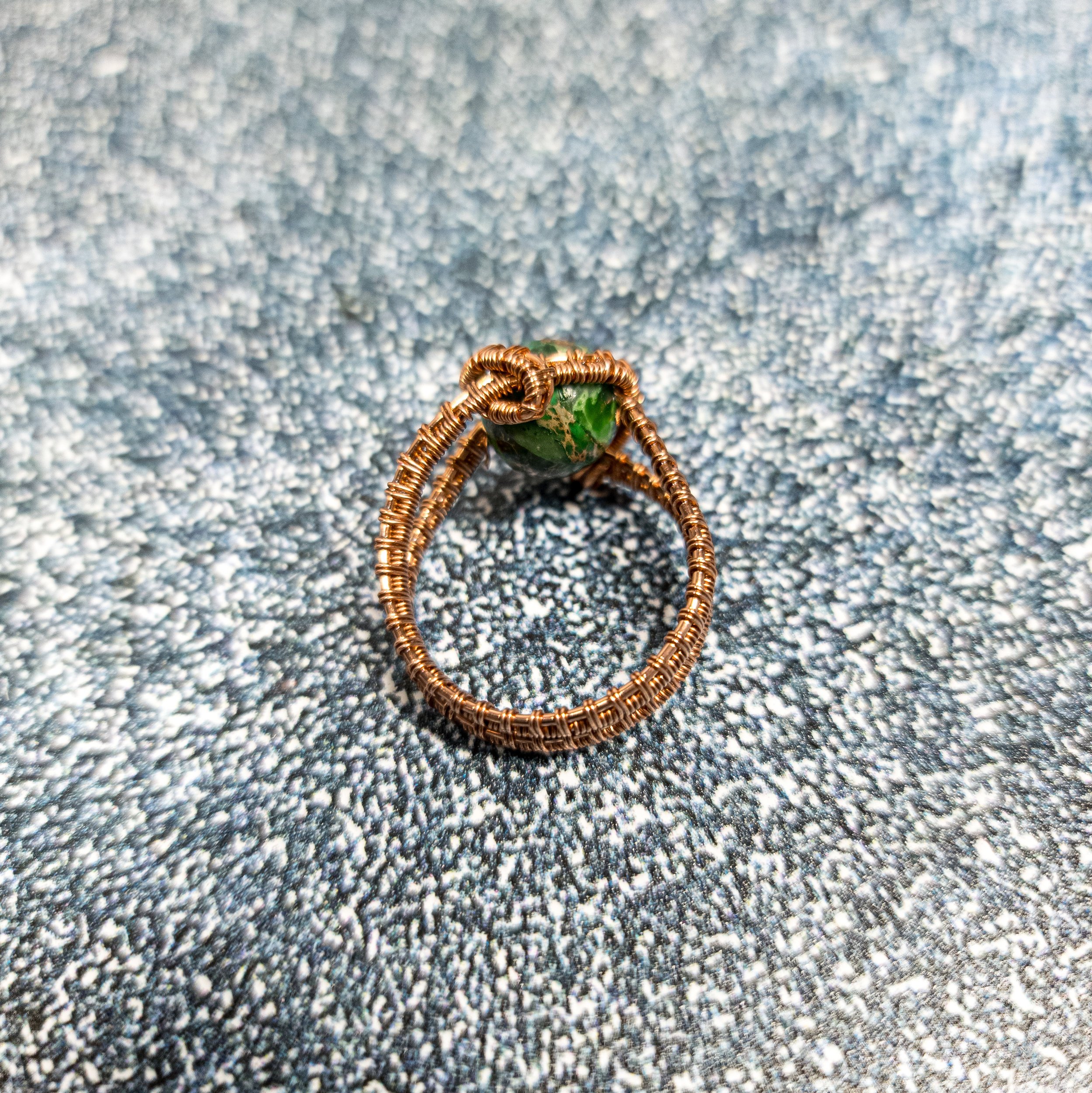 Ulara Moon Imperial Jasper Ring by Ulara Moon
