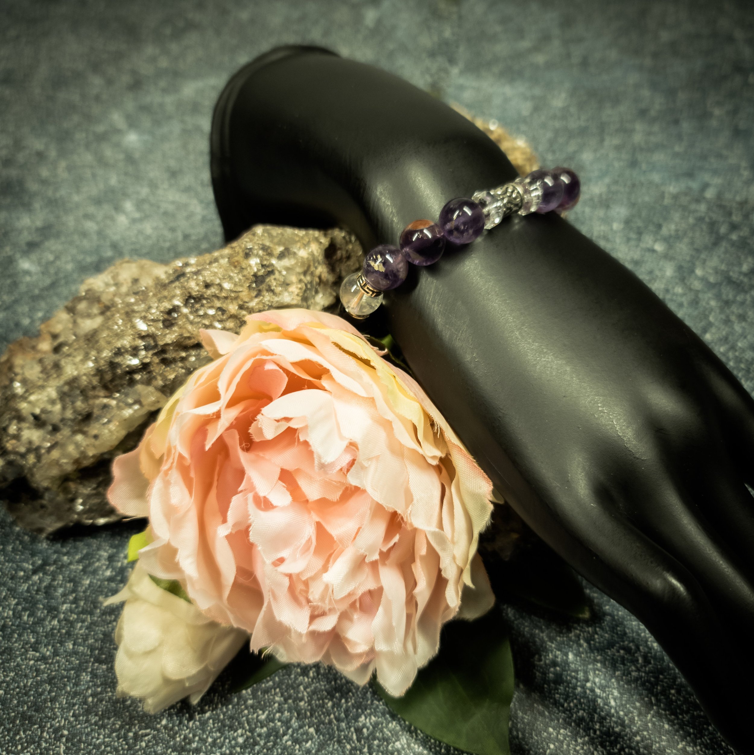 Ulara Moon Amethyst Bracelet by Ulara Moon