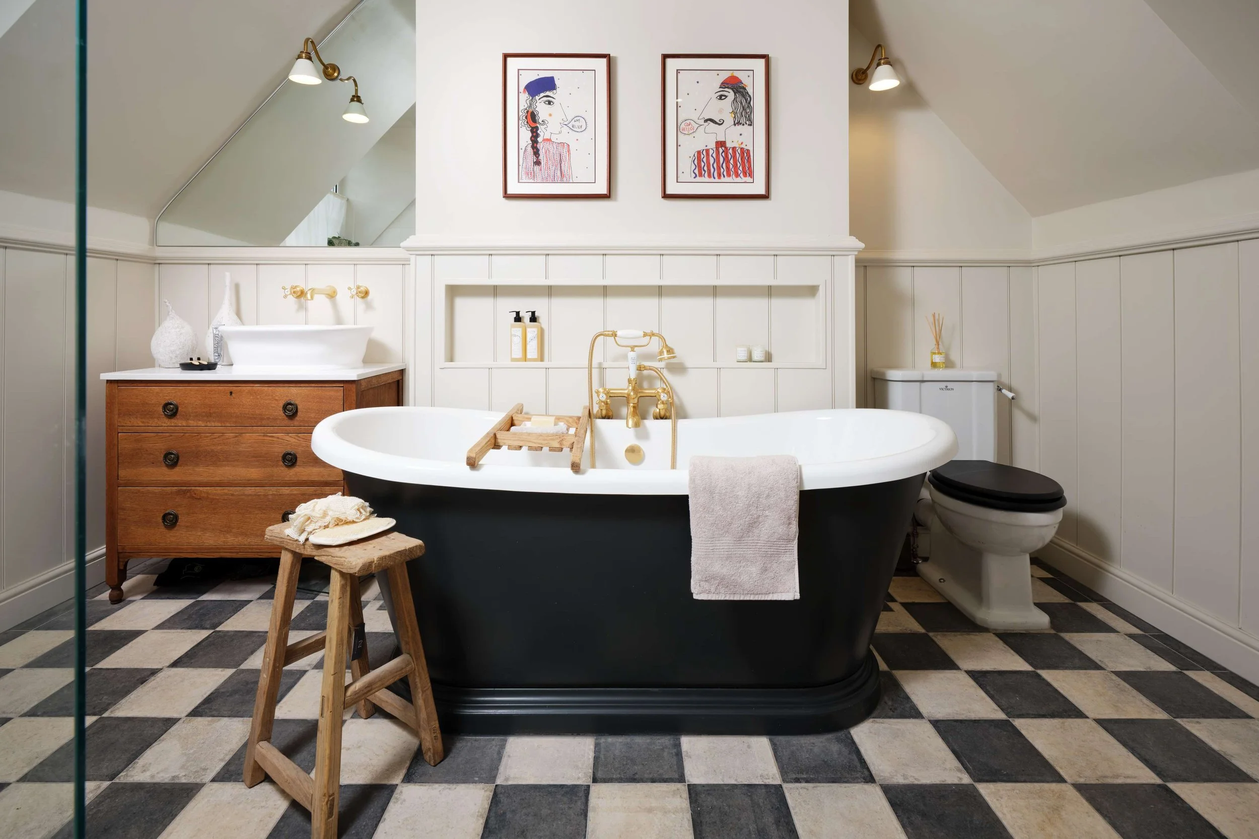 Traditional Cottage Bathroom Designs Ideas