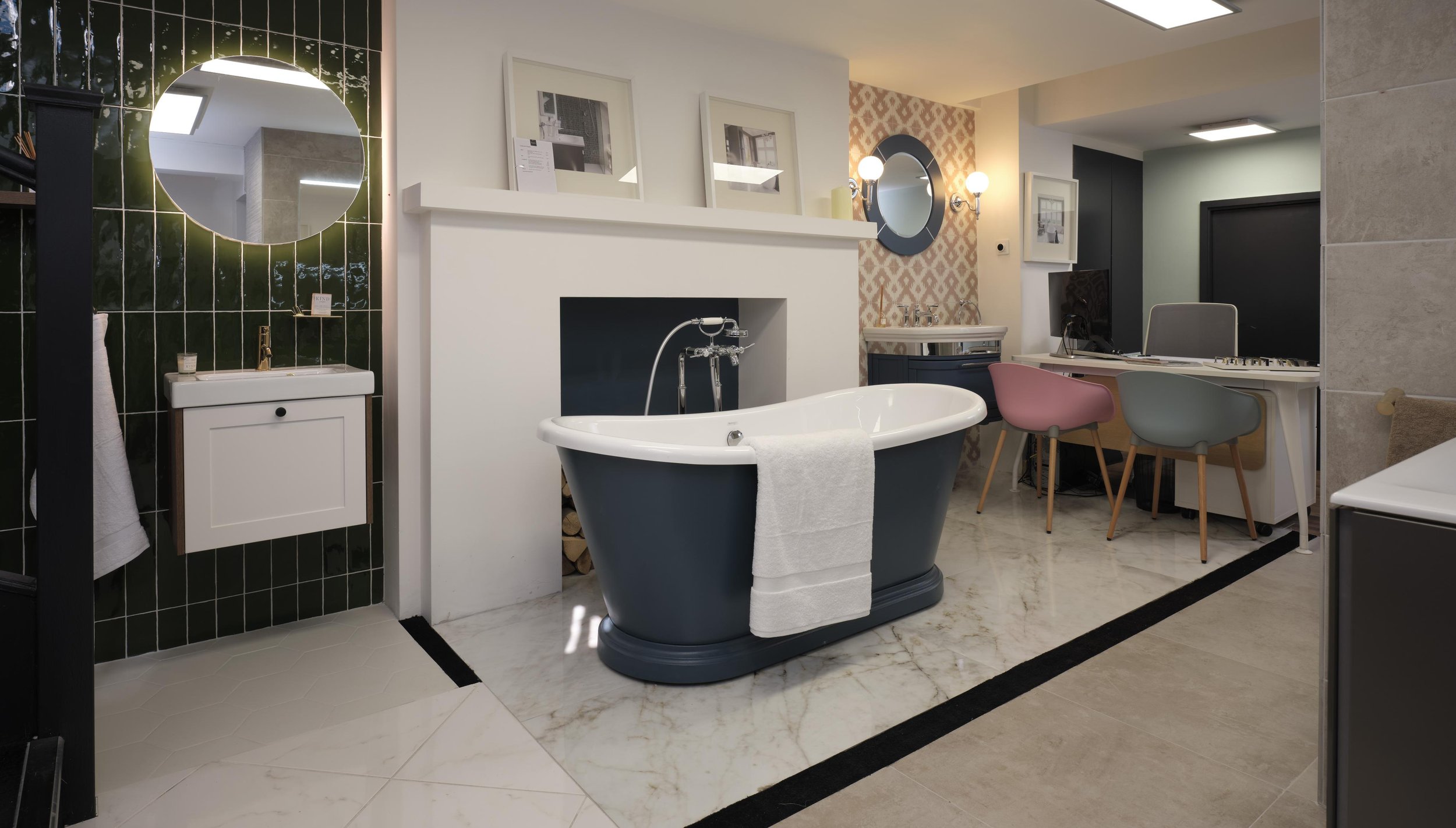 A bathroom design sample by Ripples London Showroom