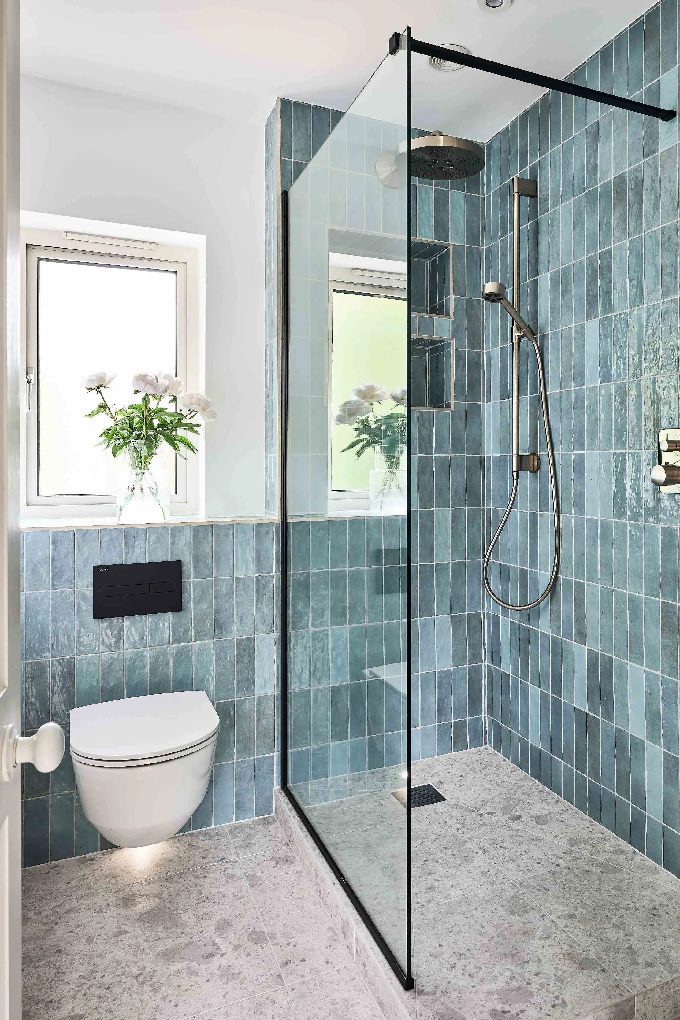 Bathroom Design: Guest Ensuite With Zellige-Style Tiles