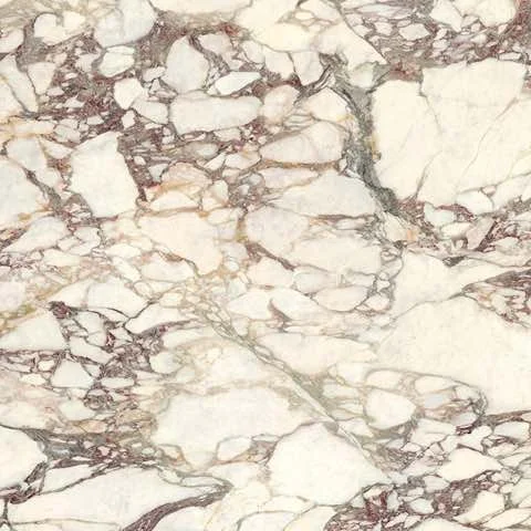 white and grey veined marble tile