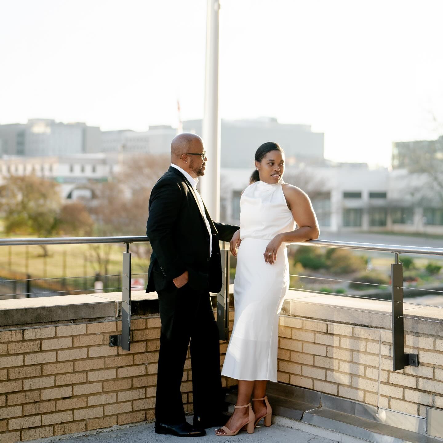 Adventured around downtown with Chris &amp; Alex &mdash; I can&rsquo;t wait for their wedding in October 🤍