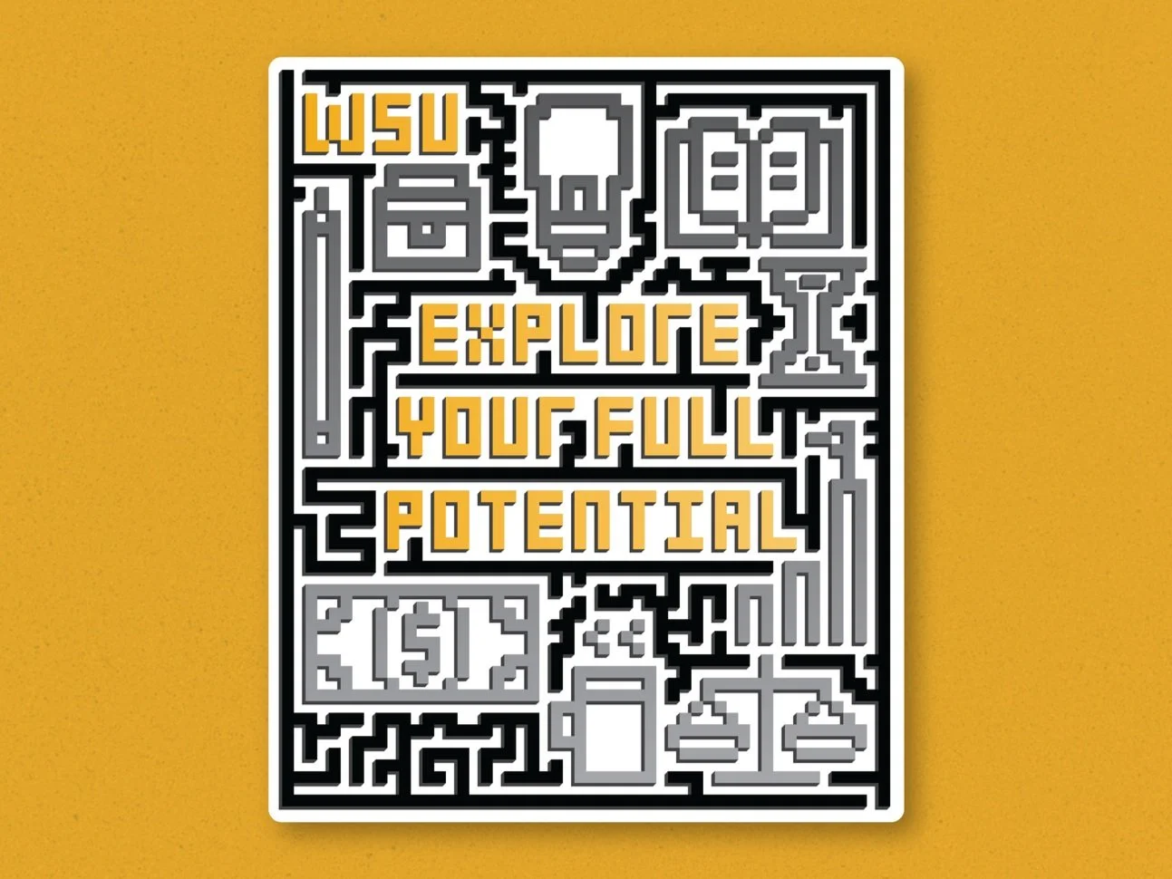 Crafting a maze of calm and inspiration.