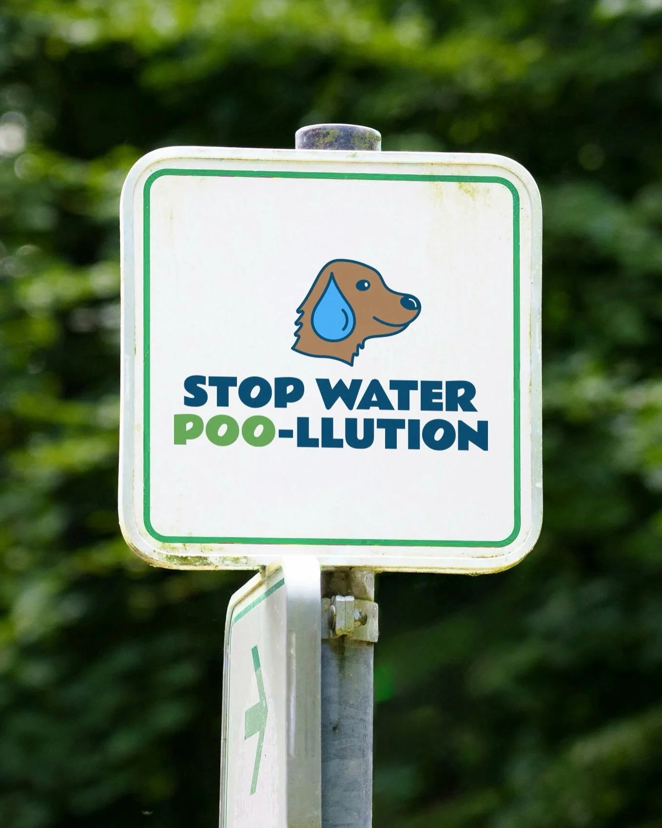 Stop Water Poo-llution is a campaign promoting better pet waste cleaning habits among coastal communities. 🐶🌊 The approachable campaign identity strays from overused pictograms and penalizing language to incite positive action to protect our coasts