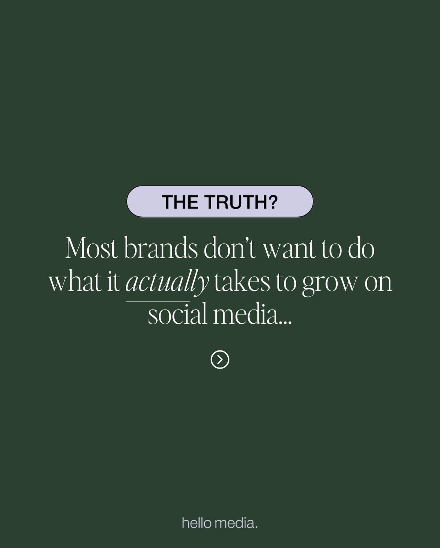 Swipe for the real truth. ⁠
⁠
It is what it is. No use in complaining about it. No use in waiting for a viral miracle. Nothing will work unless you do. ⁠
.⁠
.⁠
.⁠
.⁠
.⁠
.⁠
#contentmarketing #contentstrategy #inboundmarketing #digitalmarketingagency #