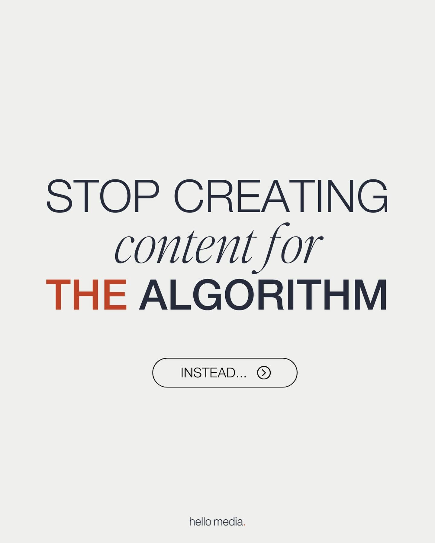 We get it: It&rsquo;s one of the most counter-intuitive misconceptions that we see in our industry.

The goal of your content is not to blow up, go viral, and get famous. At least, we hope it&rsquo;s not. 😬

Oftentimes, we see founders and leaders p