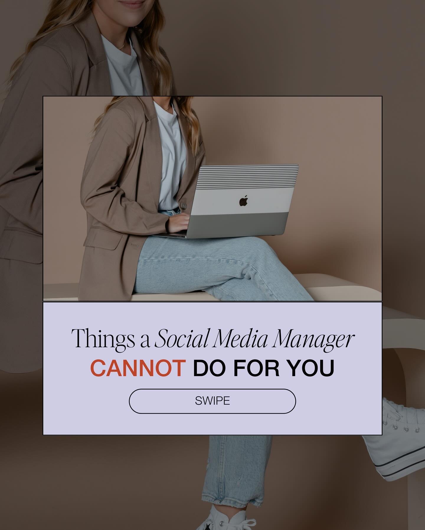 It&rsquo;s time to GET REAL with your expectations of what a social media manager can (and cannot) effectively and reasonably deliver. 🤷&zwj;♀️💻

If you enter into a collaborative partnership with a social media manager having the WRONG idea of wha