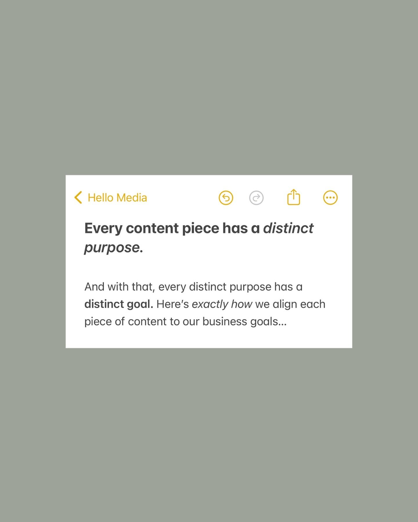 Seriously coming in clutch with this one, because we know that content strategy can be one of the most confusing topics in the industry - especially when it comes to understanding if yours even *works.*

It truly is much more simple than you&rsquo;re