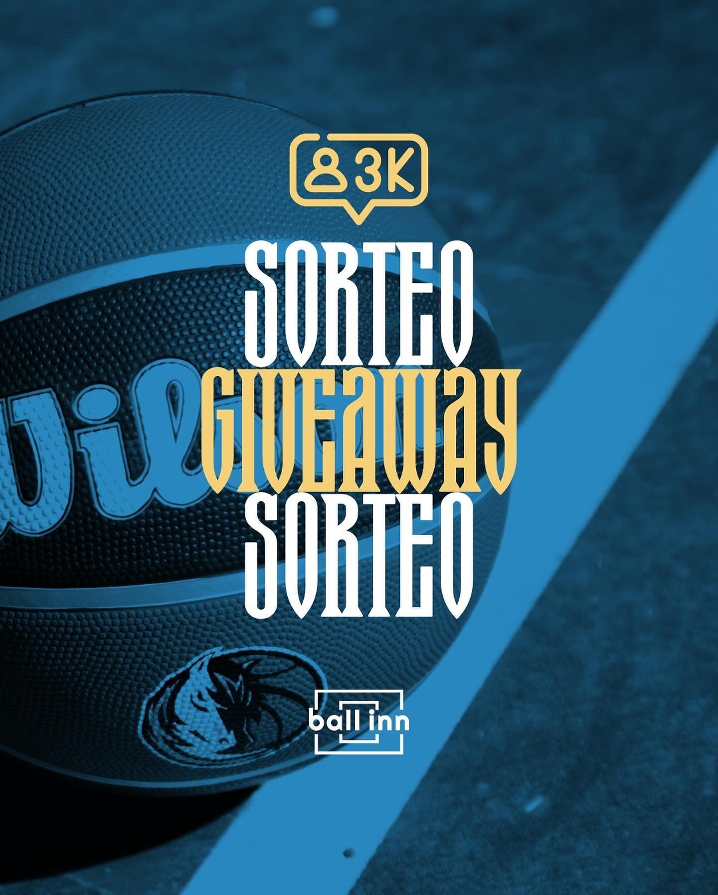 🚨📣3K SORTEO!! To celebrate ALL OF YOU joining the Ball inn family, we are giving away a size 7 basketball from one of the hottest teams in the NBA right now @dallasmavs 🏀🔥🤠 

To participate, here are a few simple steps to follow: 👇
1️⃣ Follow @