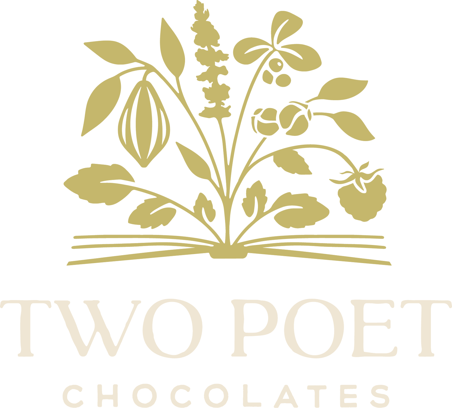 Two Poet Chocolates