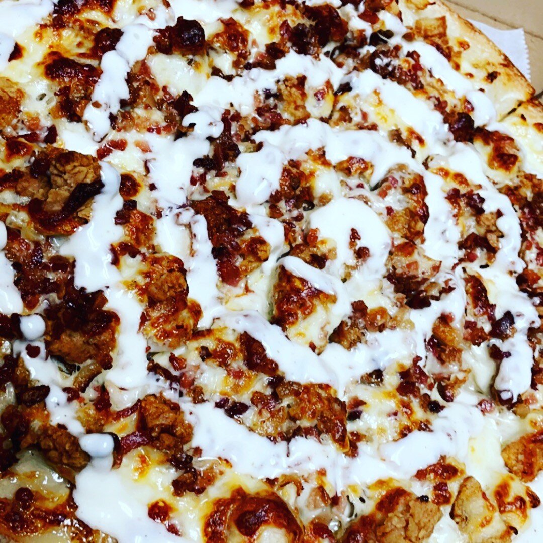 Our CBR. Chicken bacon ranch. So good 🤤