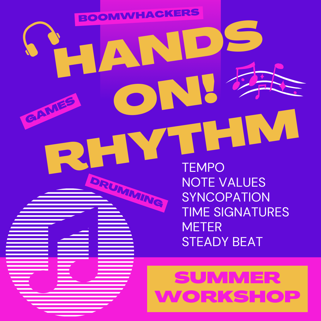 Hands On! Rhythm Workshop Ages 8+