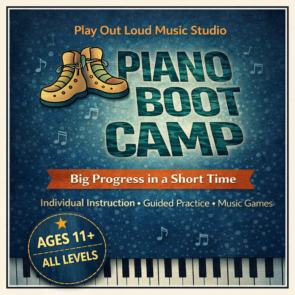 Piano Boot Camp: Ages 11+