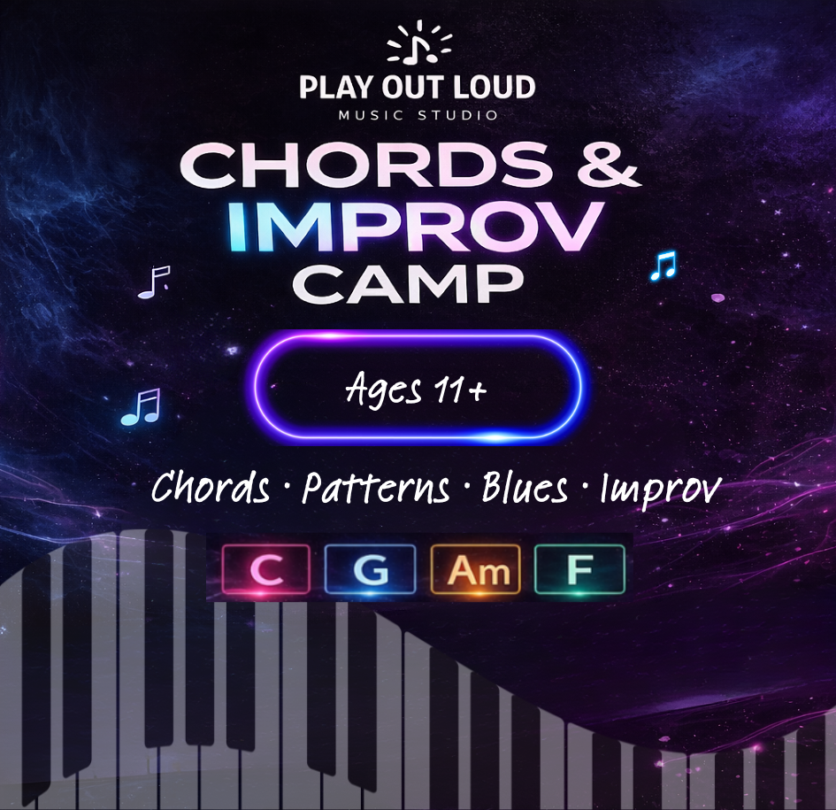 Chords &amp; Improv Camp: Ages 11+