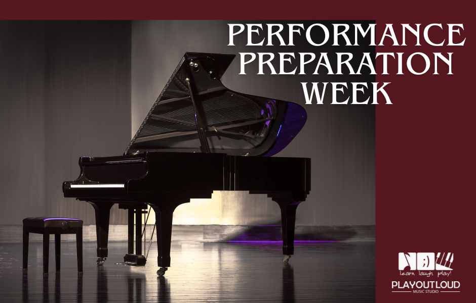 Performance Preparation Week!