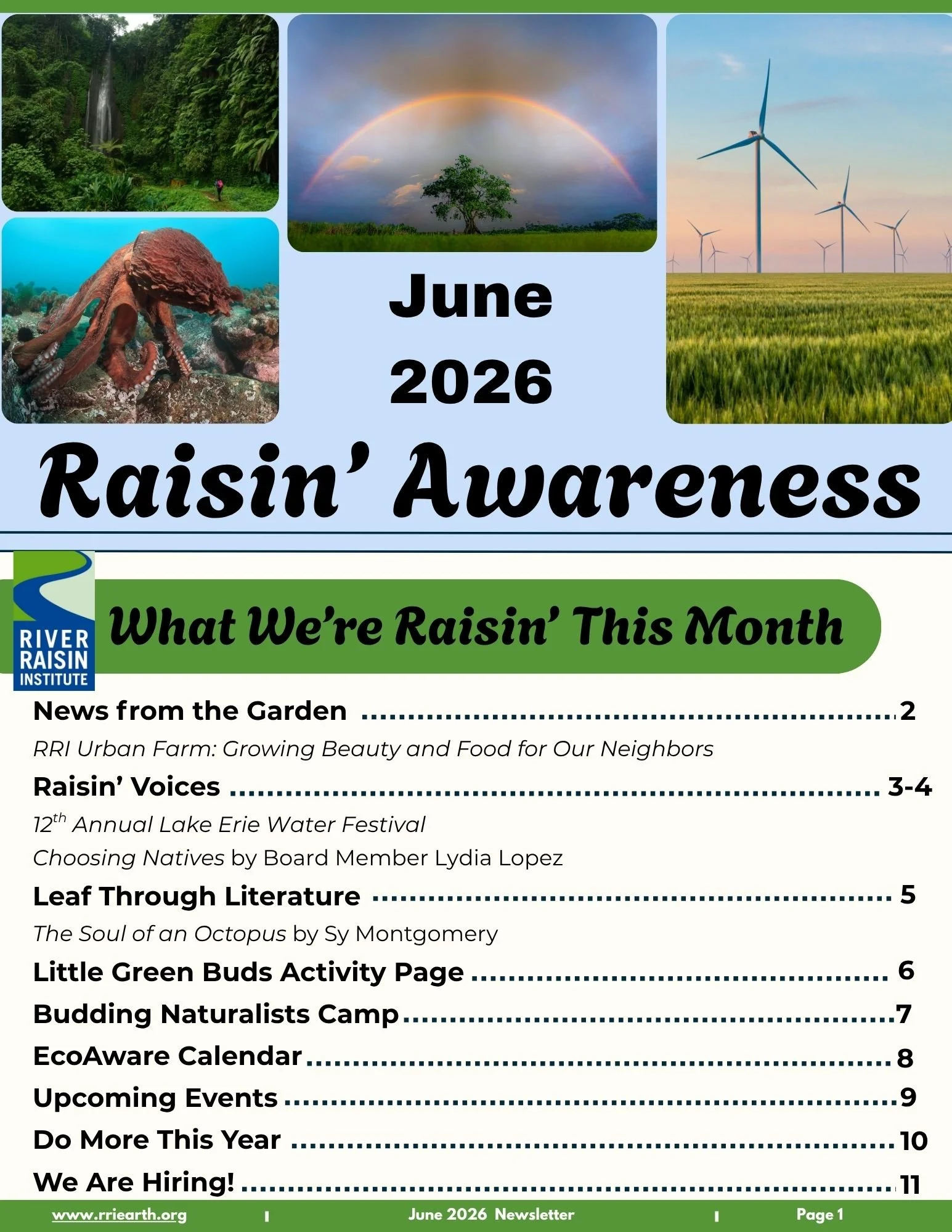 June Current Newsletter Cover