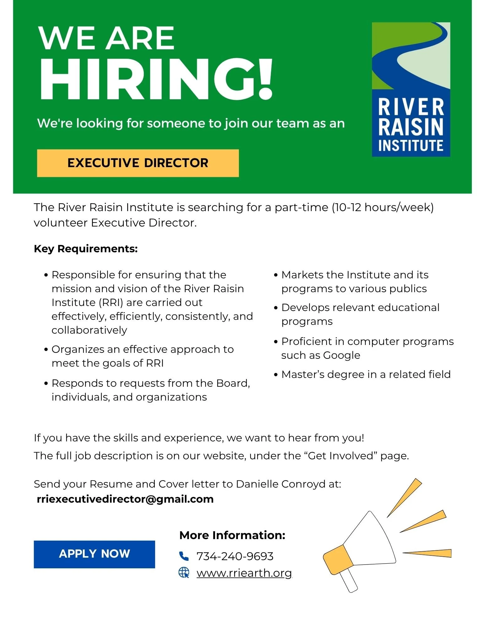 Executive Director Posting