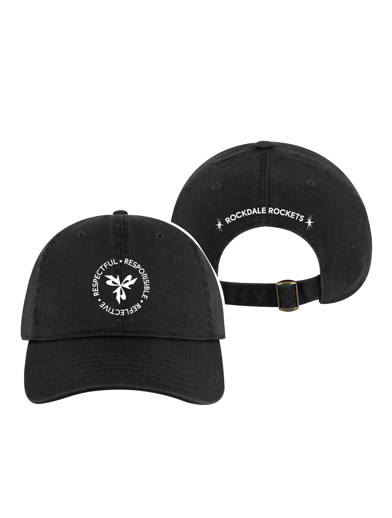 Rocking the Three R's Hat | Black