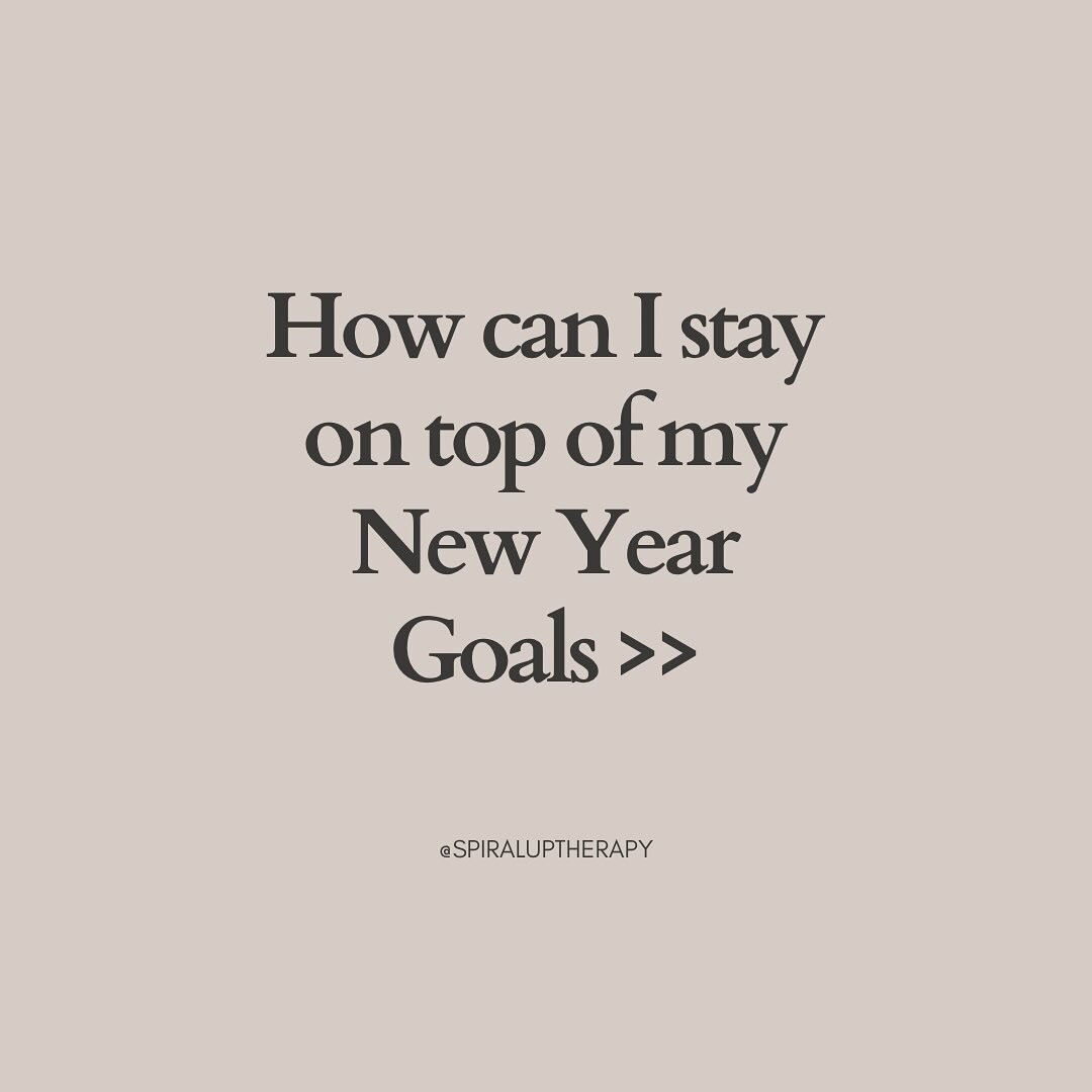 Refine the caption : 

New year goals are tricky. They start out on a high, and we give ourselves 20 things to focus on in the year. But that motivation soon wears off and so do our goals. Here are a few tips to help us stay on top of our new year go