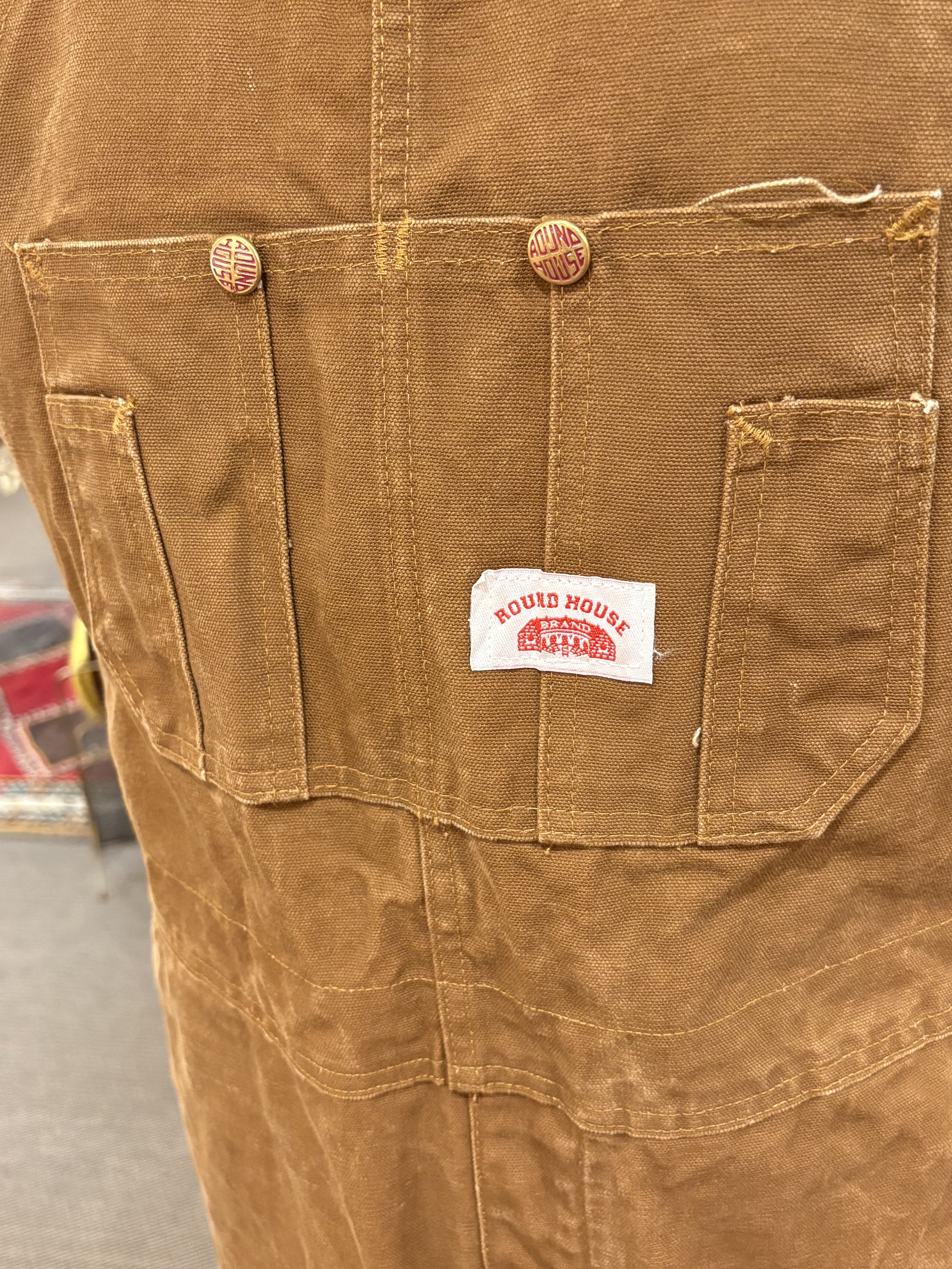 Peto vintage original de Round House made in usa overalls vintage
