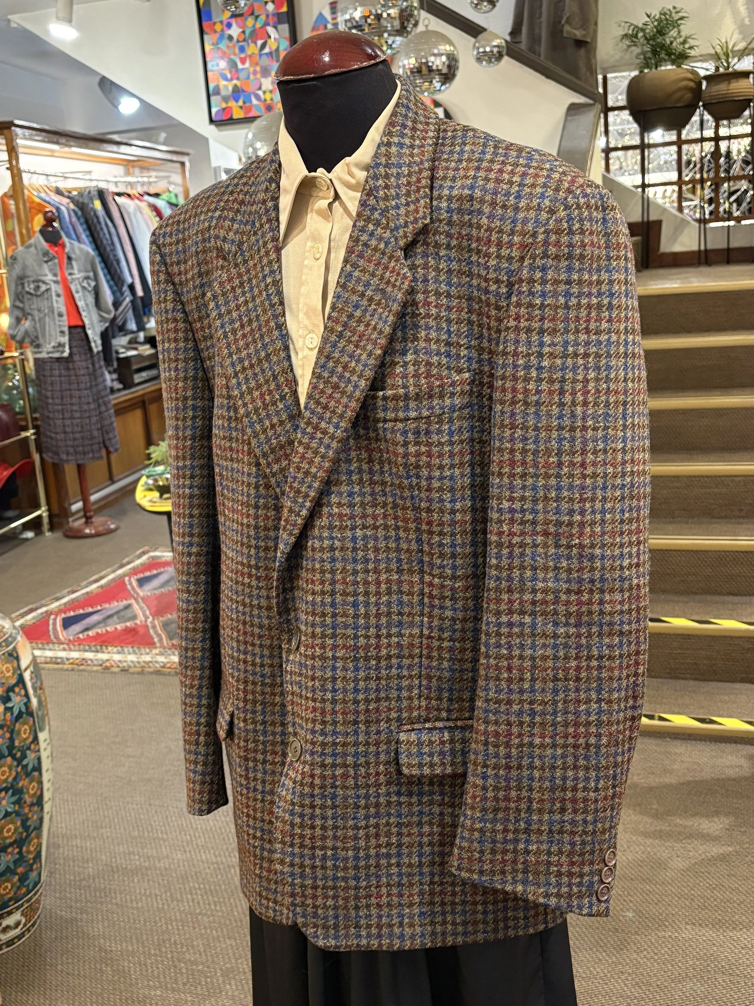 Blazer vintage de lana italiana años 80/90