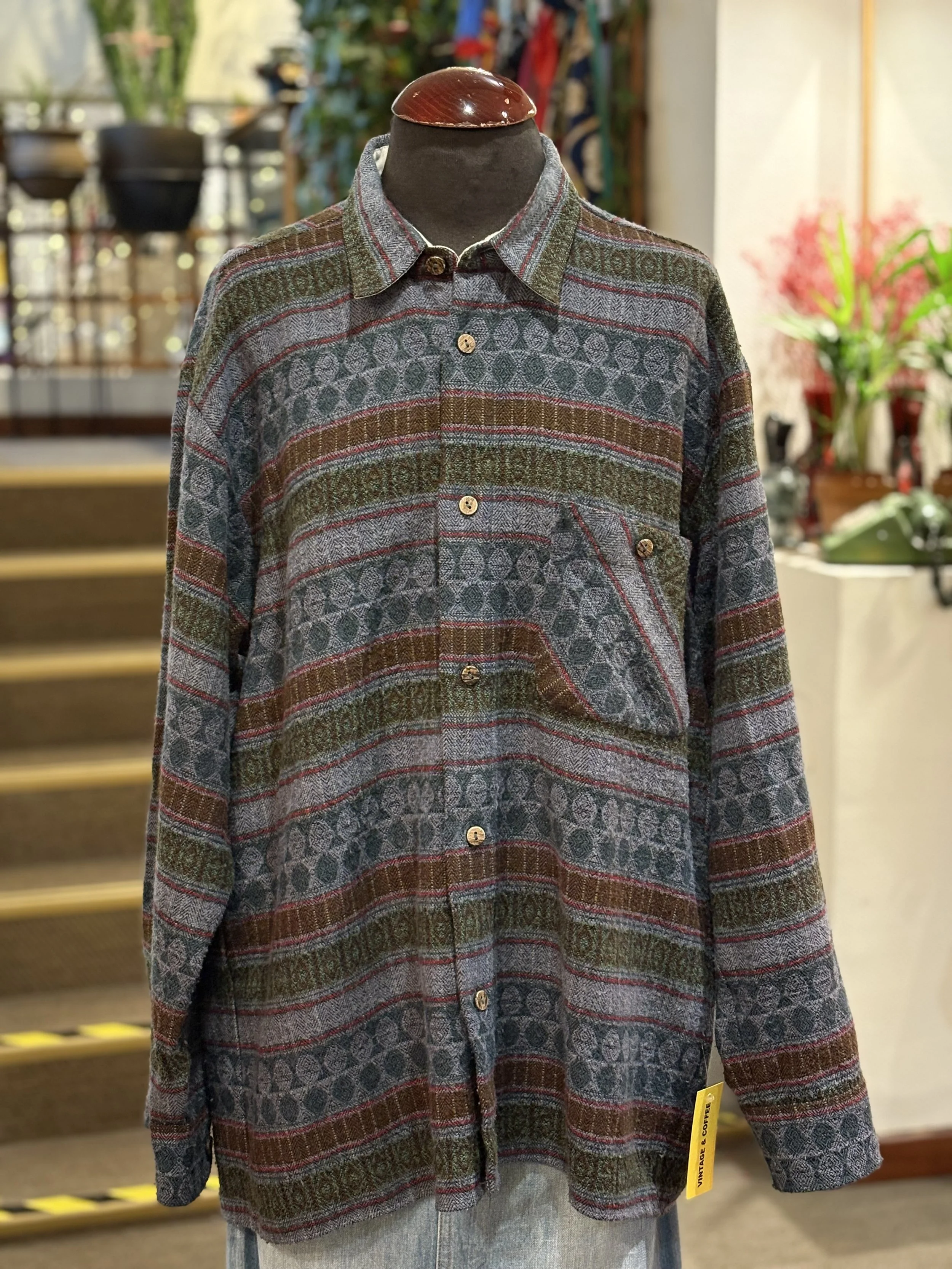 Camisa o sobrecamisa vintage años 90