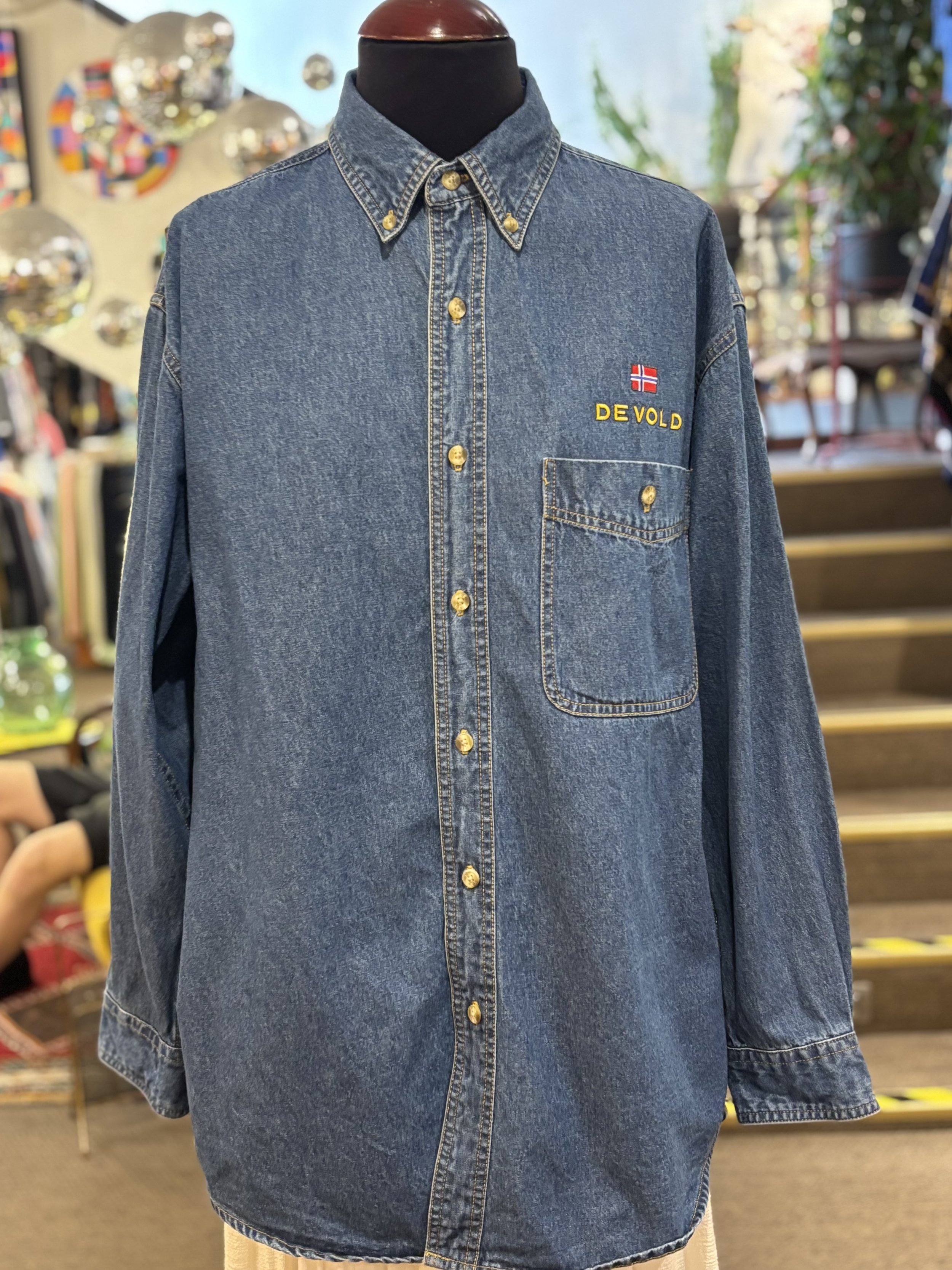 Camisa vintage denim de LEE