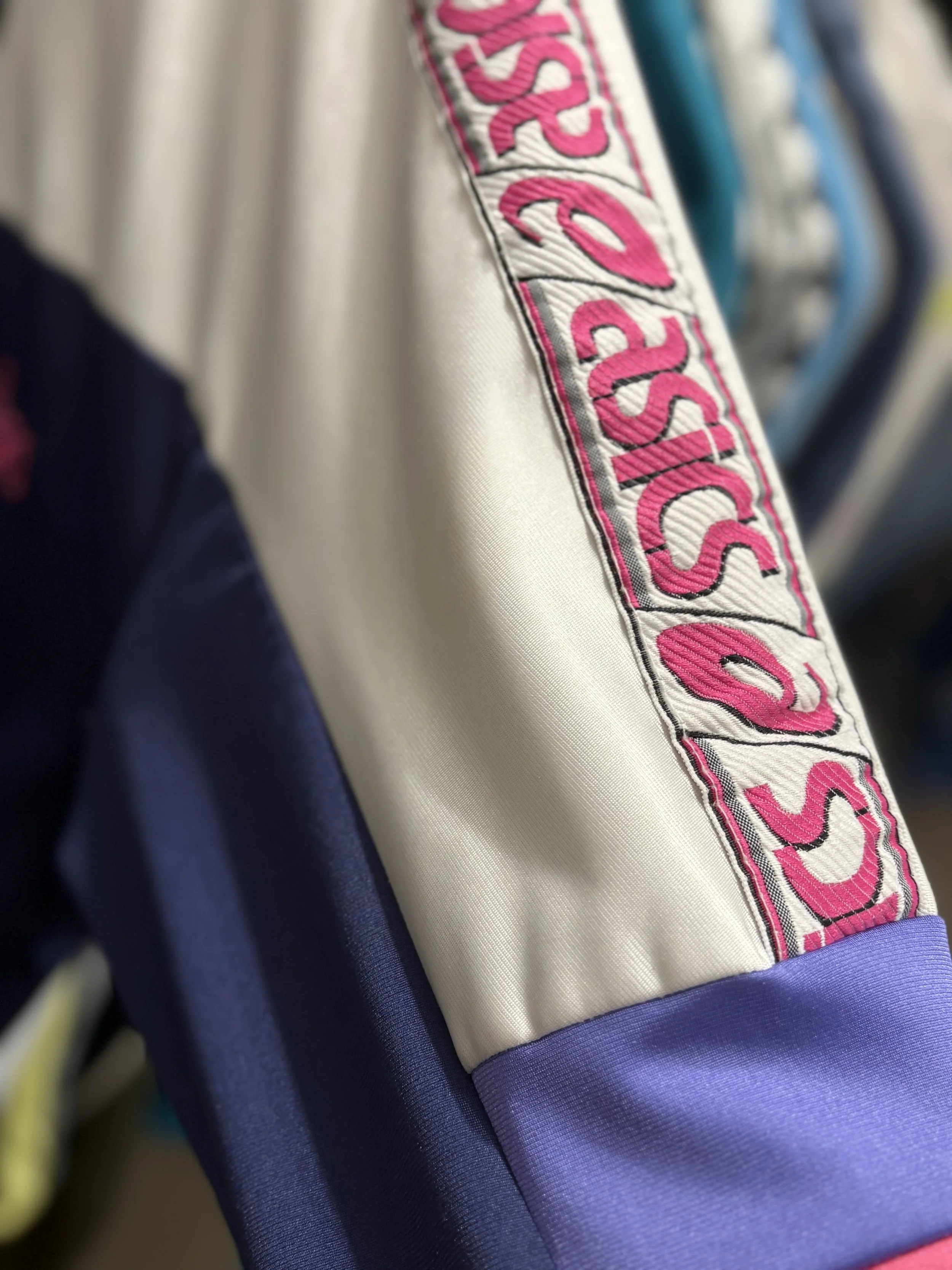 Chaqueta vintage deportiva de Asics años 90 made in Italy sportswear jacket