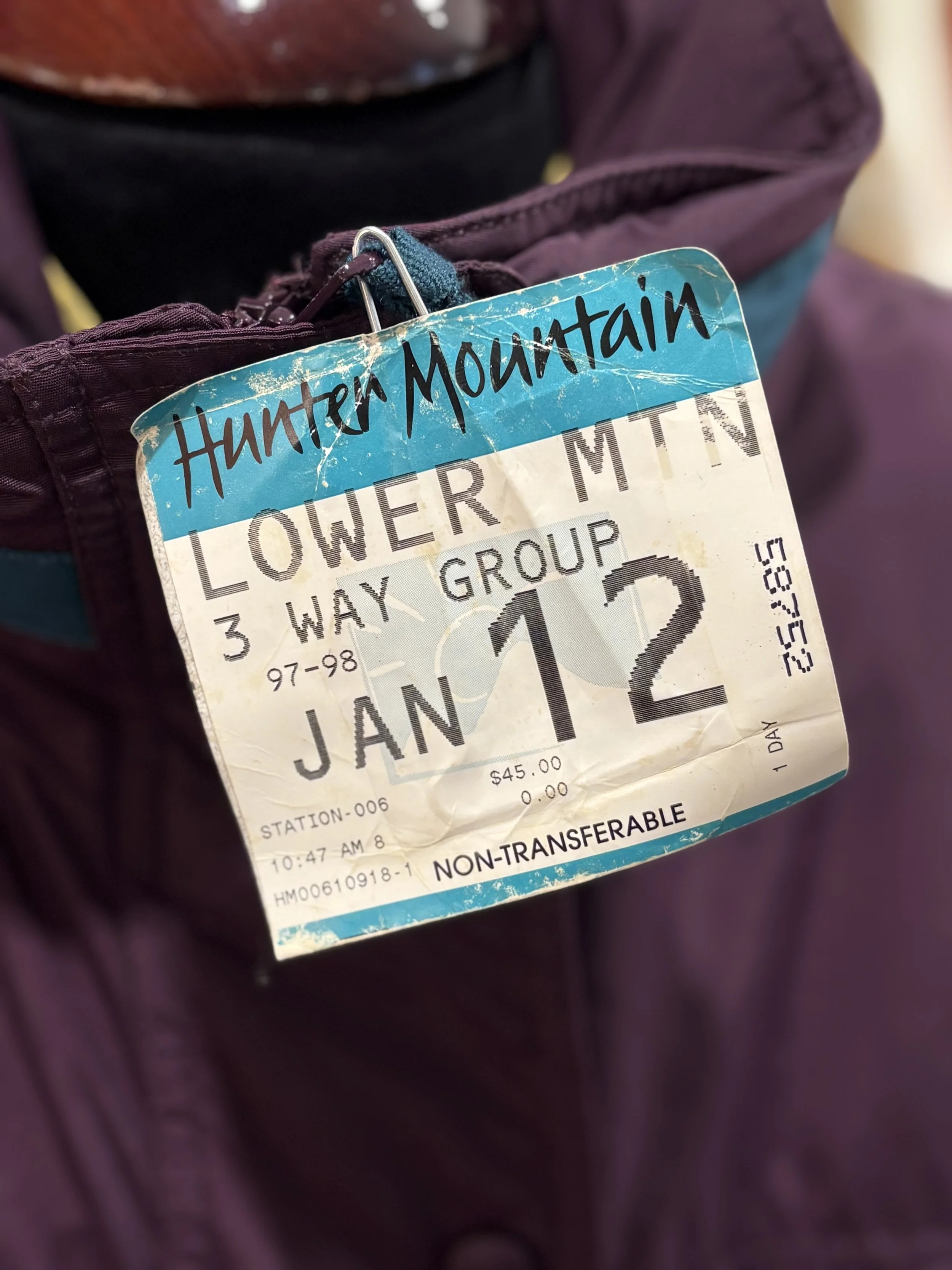 Chaqueta vintage de esquí CB Sport de plumón y pluma años 90