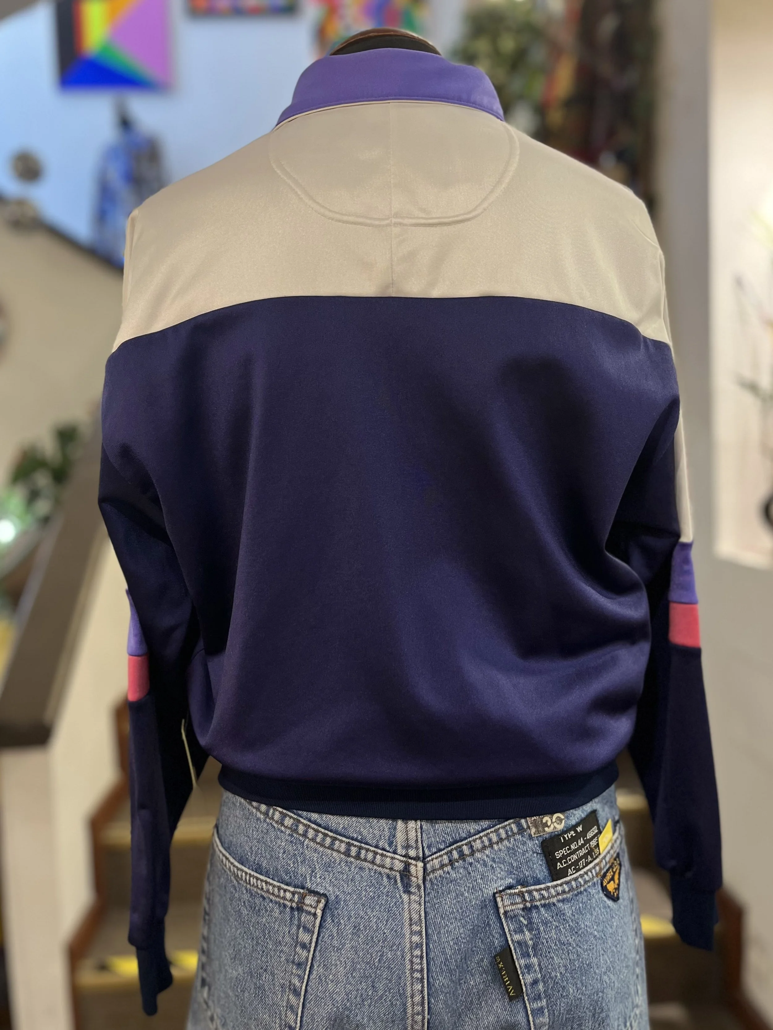 Chaqueta vintage deportiva de Asics años 90 made in Italy sportswear jacket